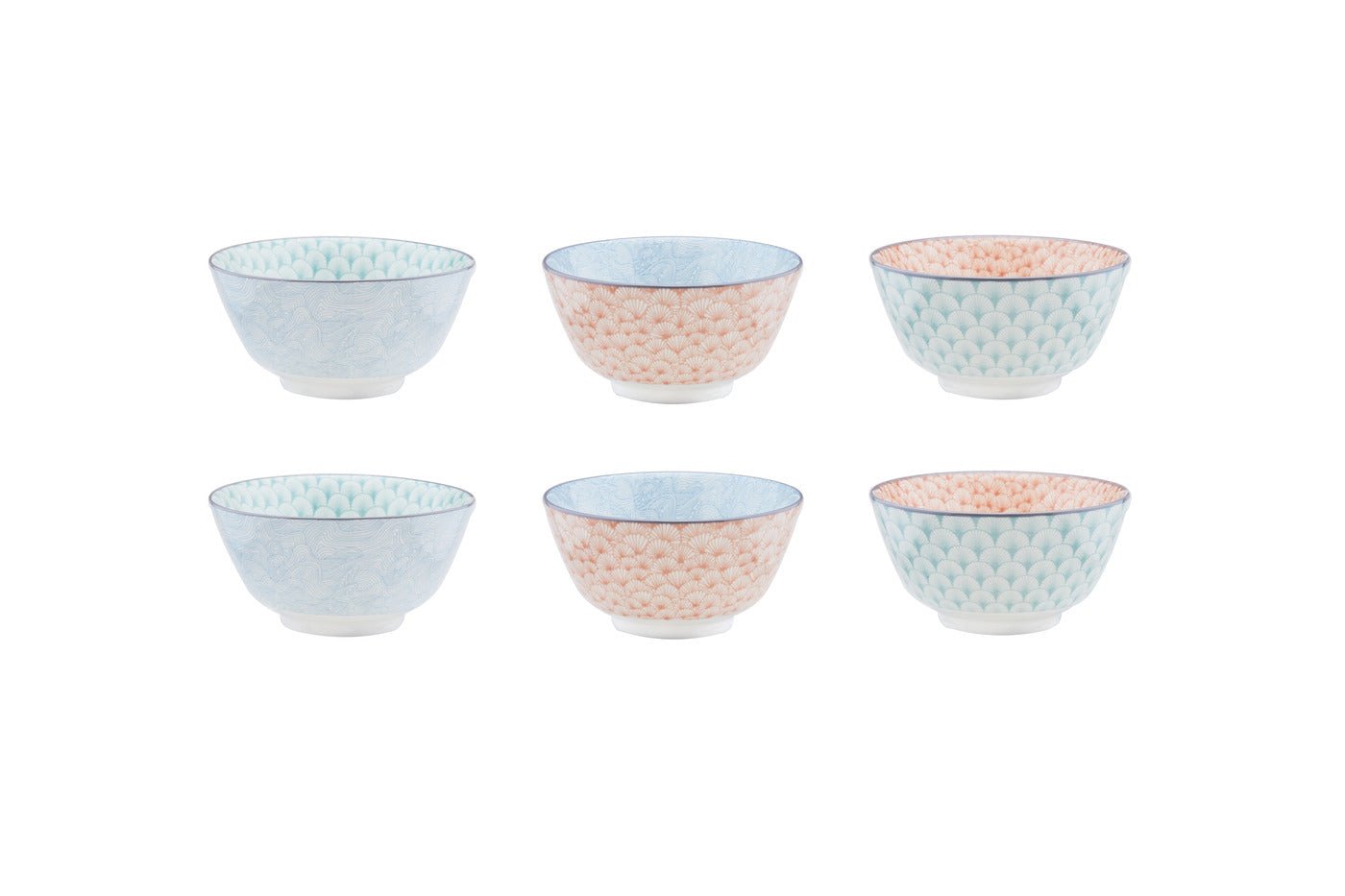 PATTERN - 6-piece bowl set BJORN