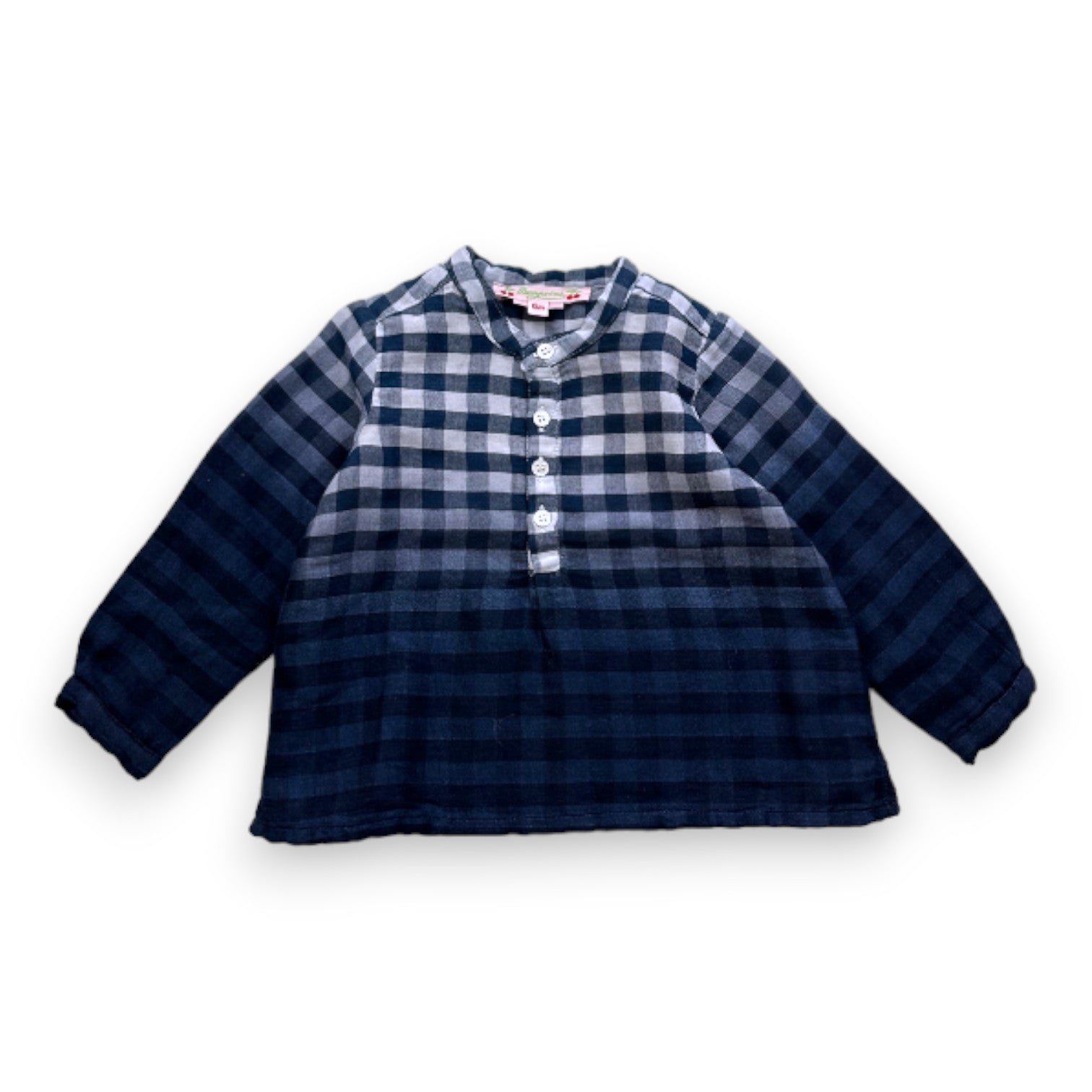 Blue baby shirt - 6 months BONPOINT - Seconde Main Blue