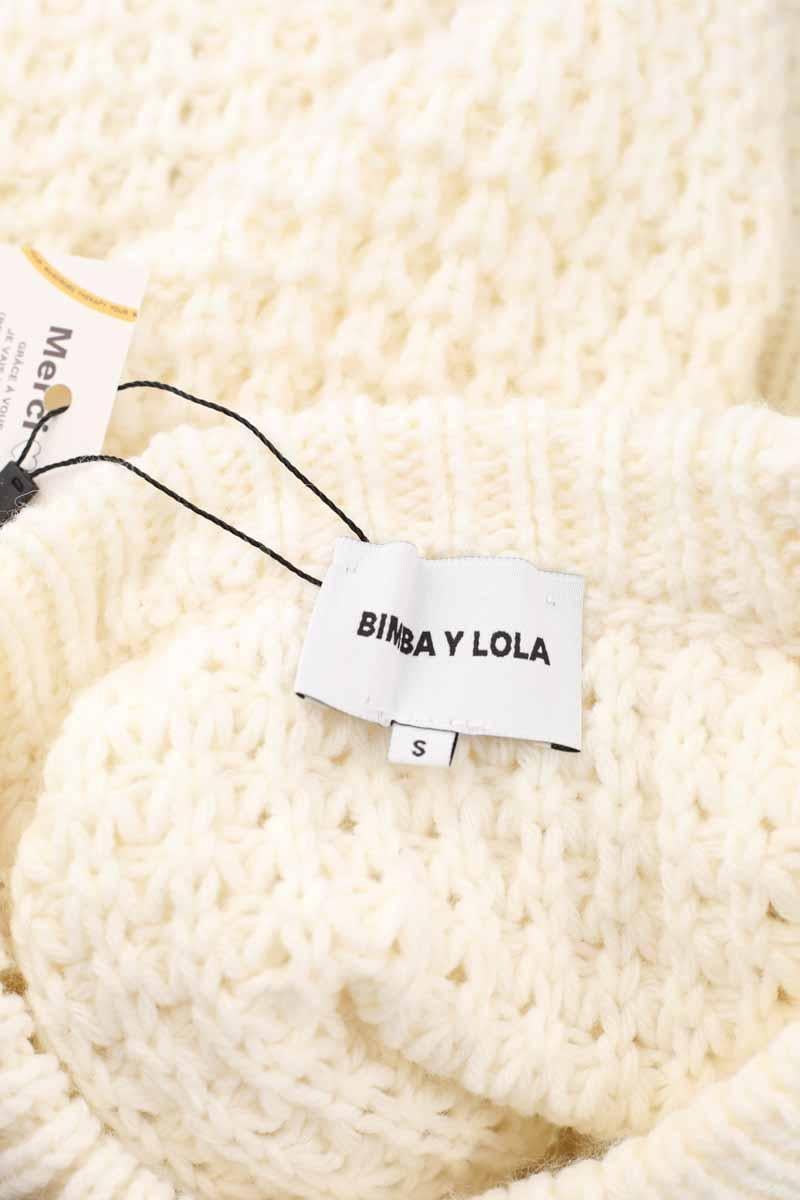 Pullover BIMBA Y LOLA - Seconde main White