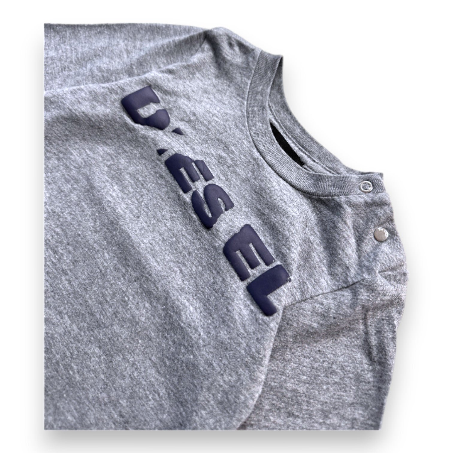 Grey Baby T-shirt - 3 months DIESEL  - Seconde Main Grey