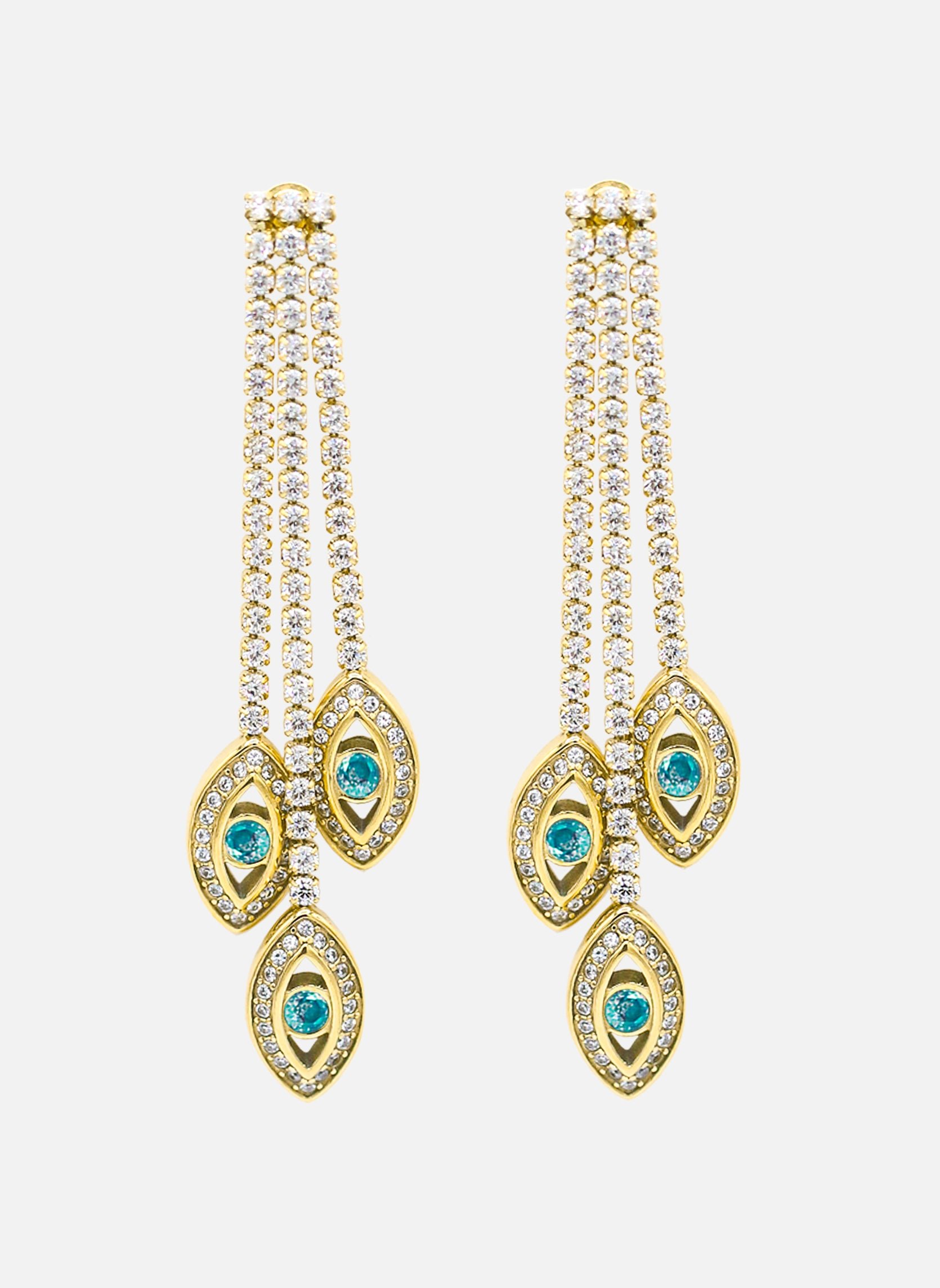 Luxor dangling earrings AEC Paris