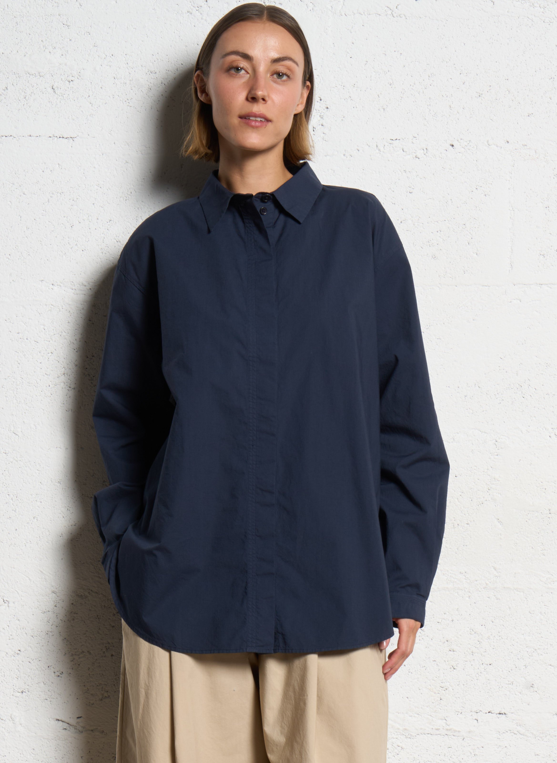 Capri plain oversized shirt RUE DE TOKYO