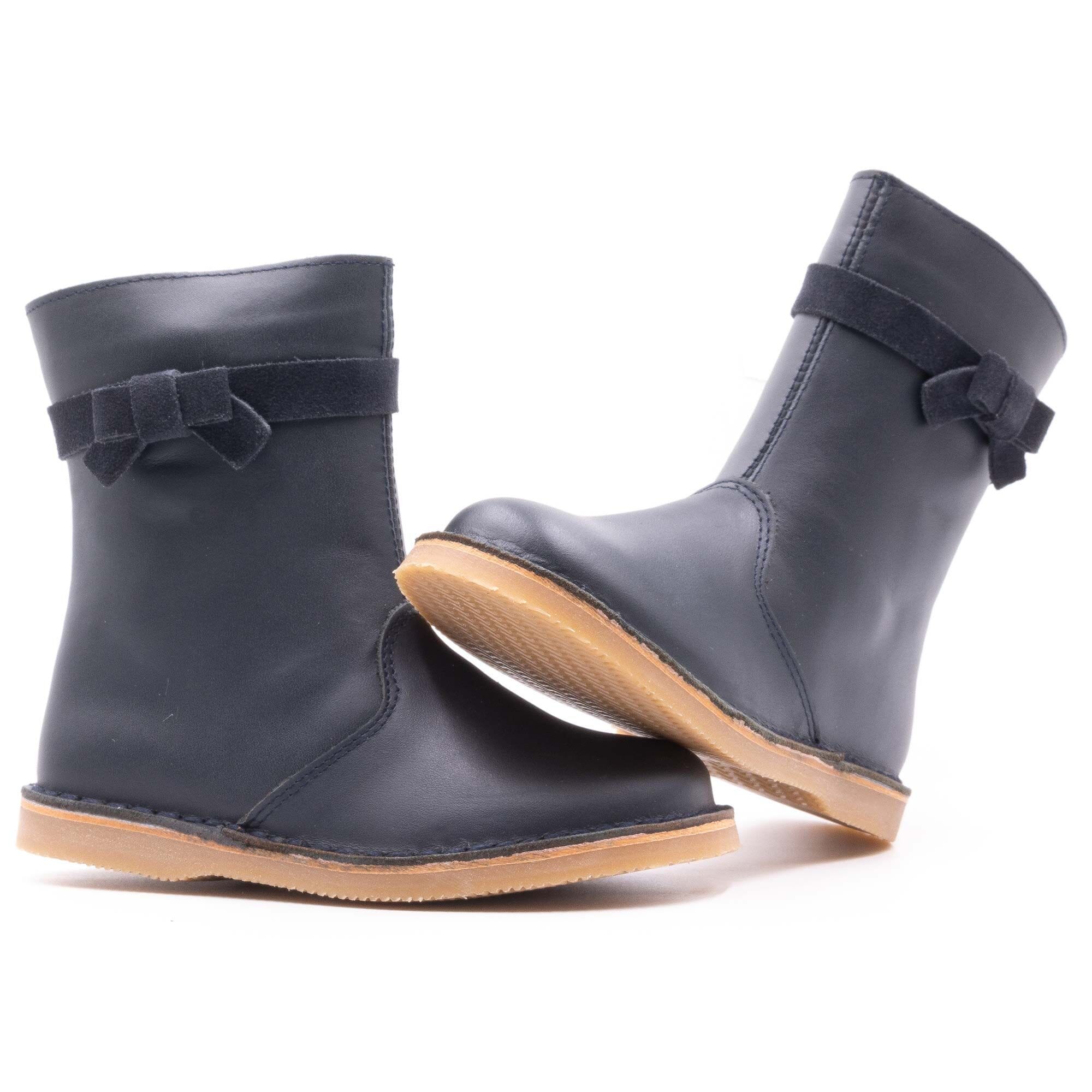 Baby girl boots Boni & Sidonie Blue