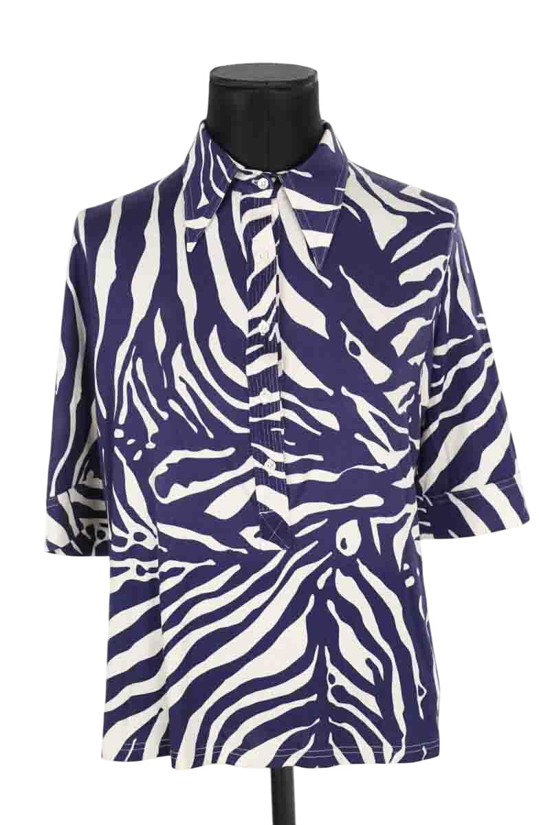 Blouse LA PRESTIC OUISTON- Seconde Main Blue