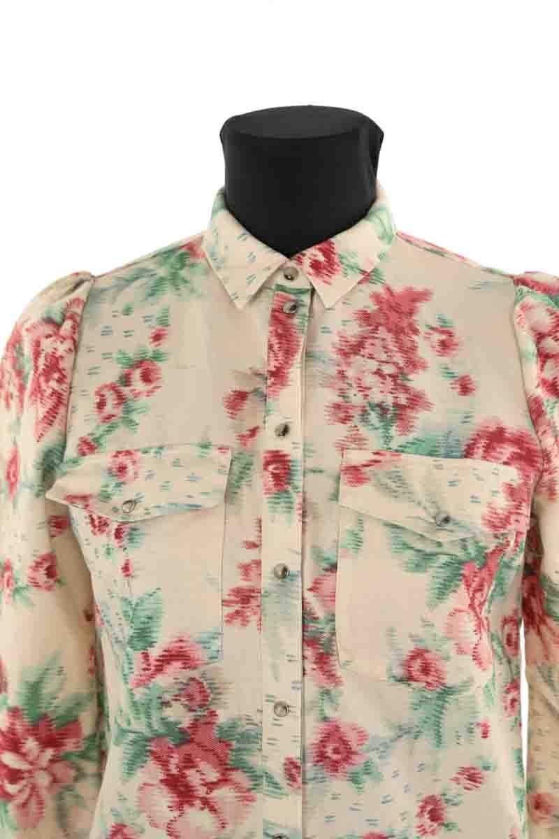 Linen shirt SEZANE - Seconde main Beige