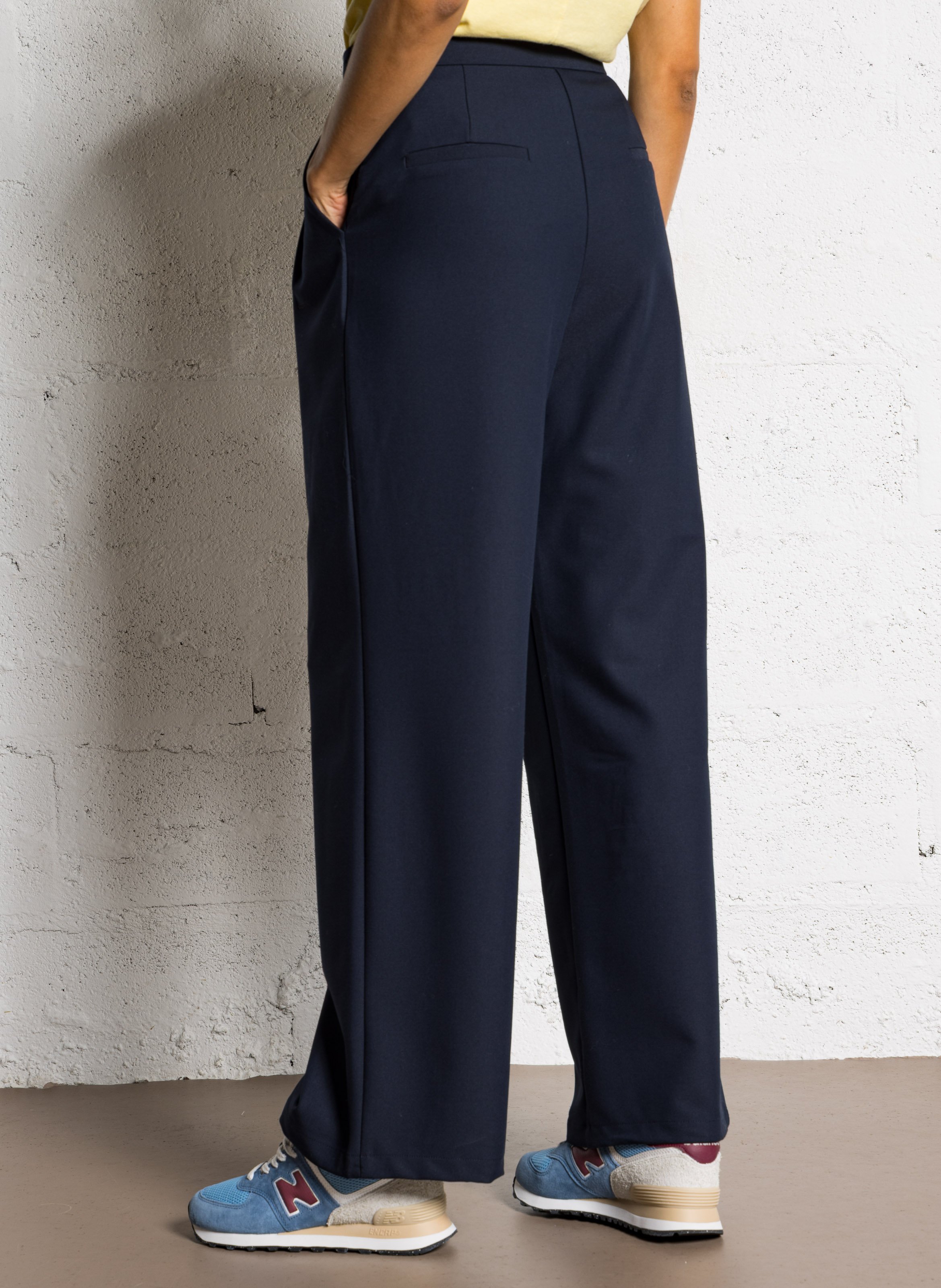 Pantalon large à pinces LA PETITE ETOILE Bleu