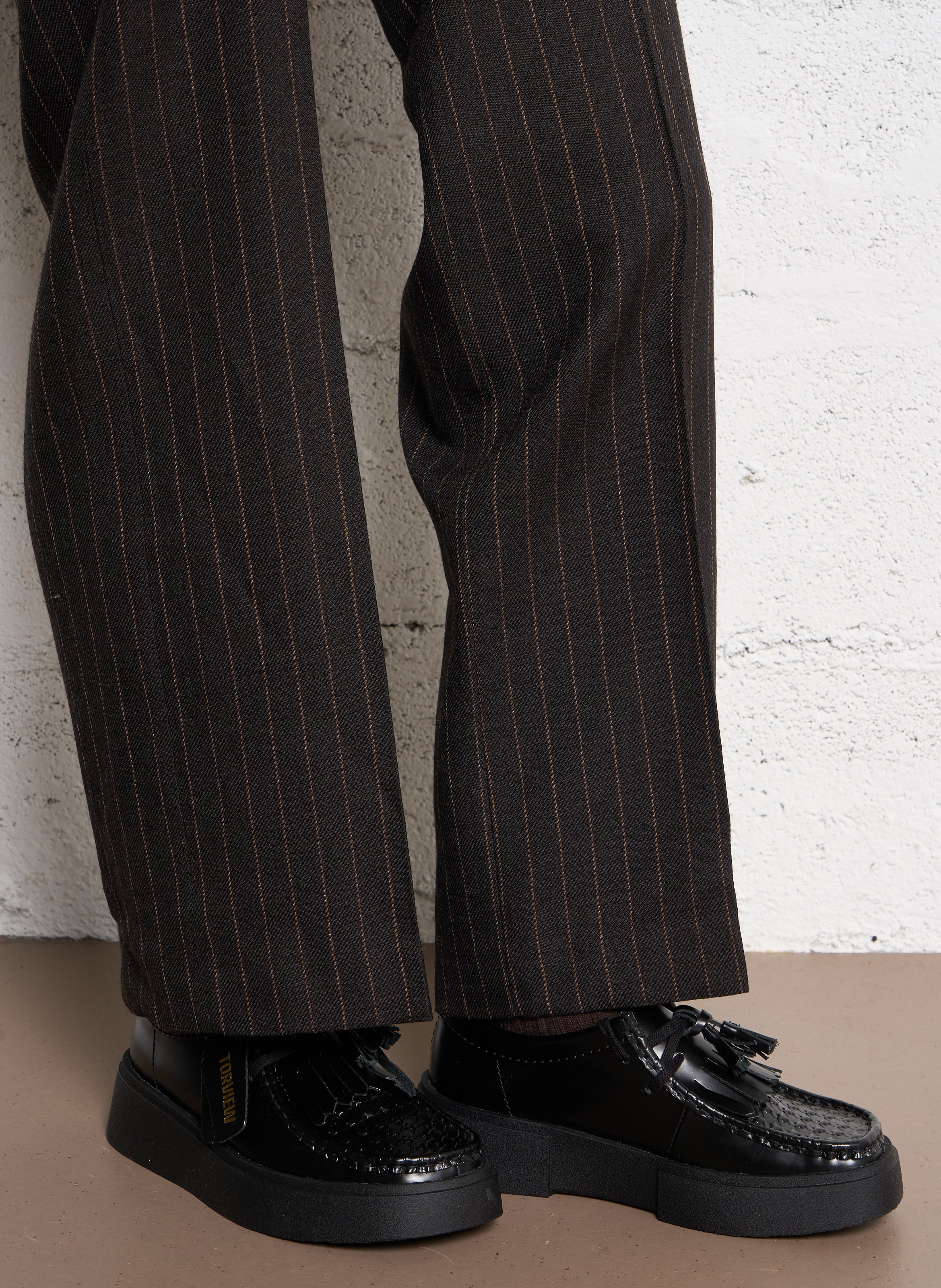 Derby's van leer CLARKS Zwart