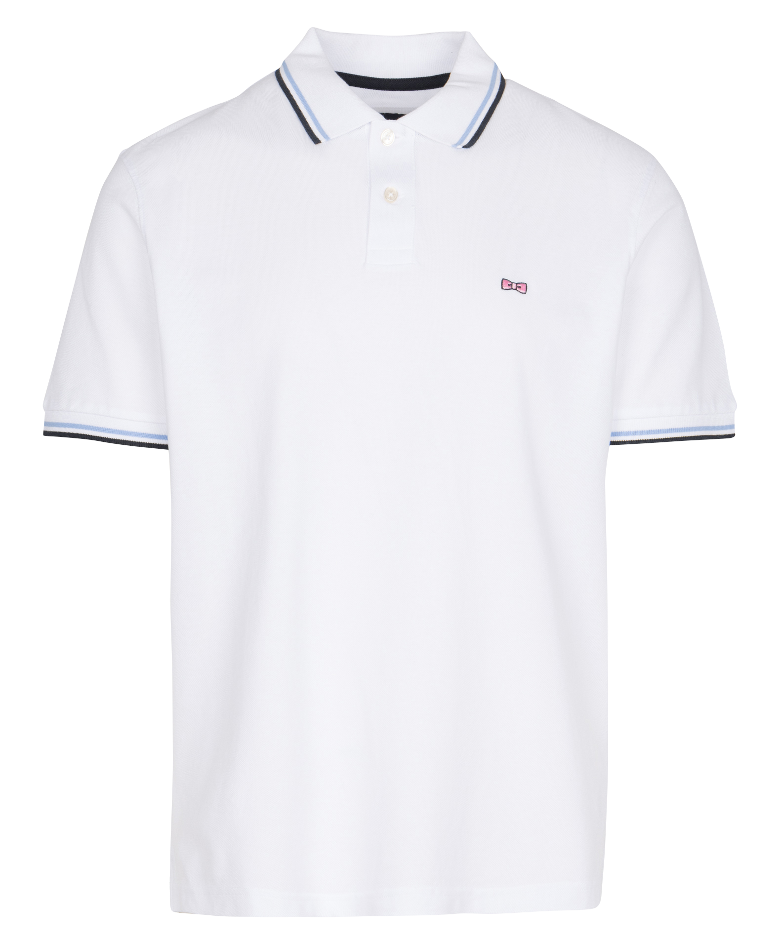 Straight cotton polo shirt EDEN PARK