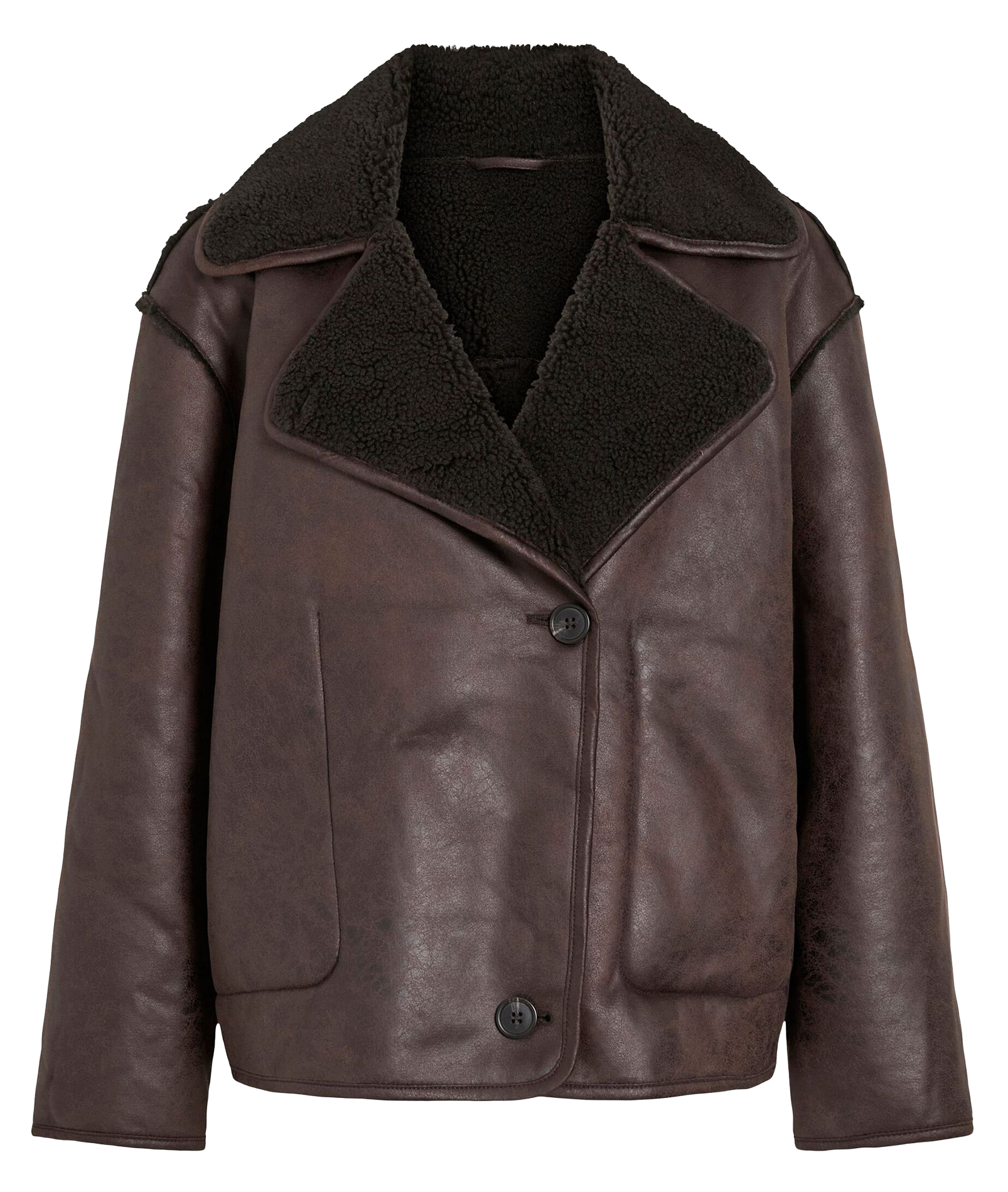 Mantel mit Reverskragen VILA Braun