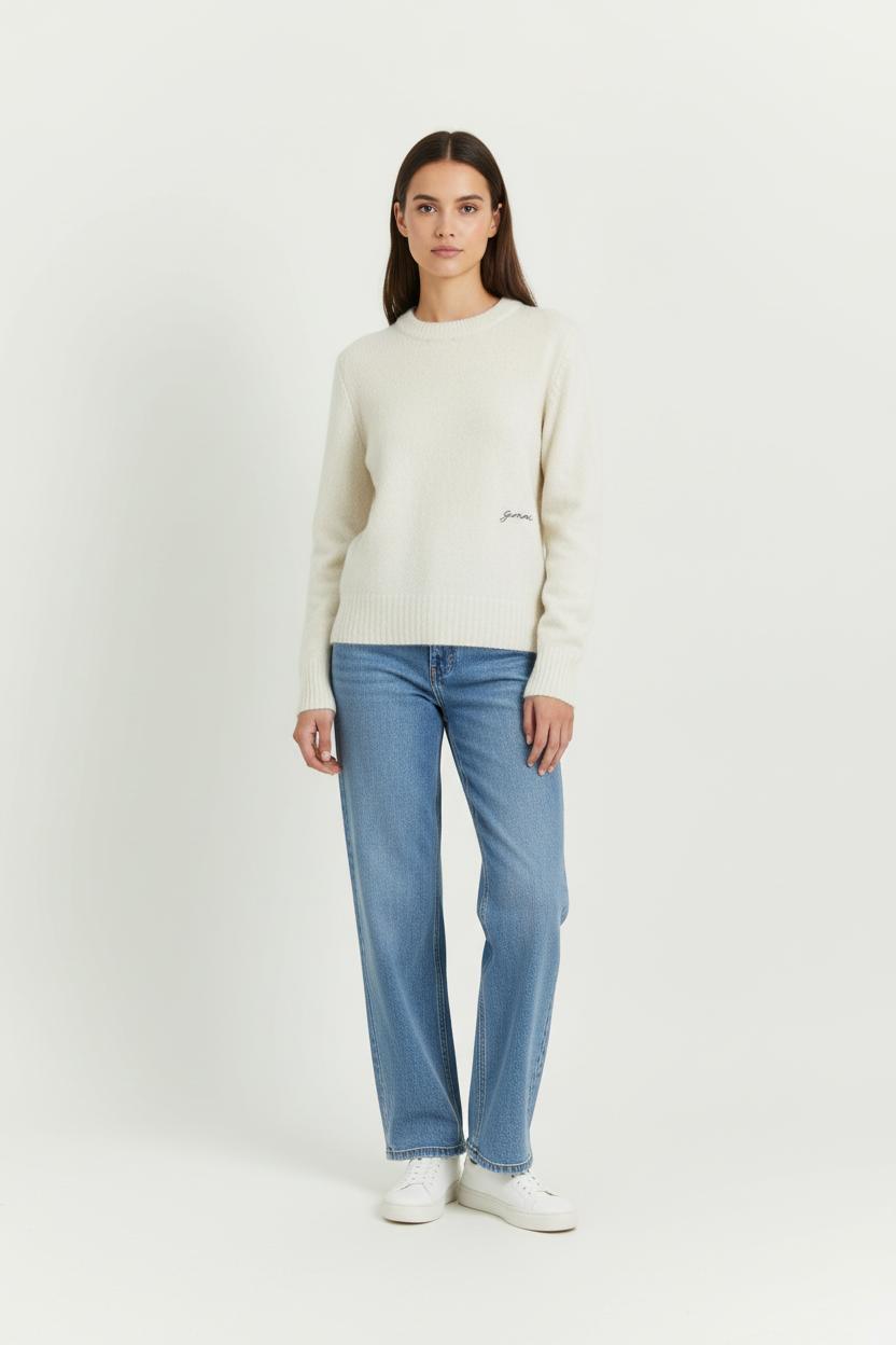 Knitwear GANNI - Seconde Main White