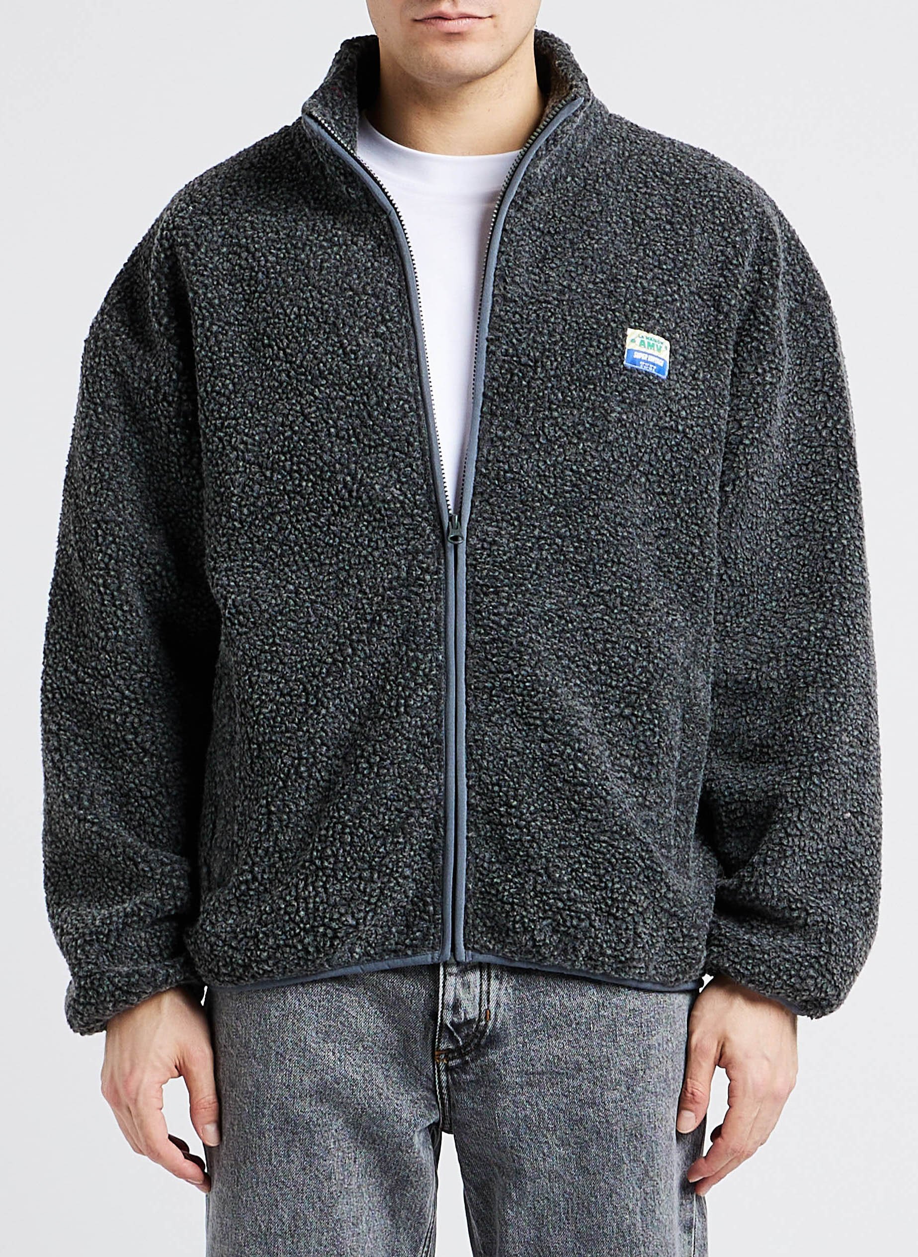 Sherpa-Jacke mit Stehkragen AMERICAN VINTAGE