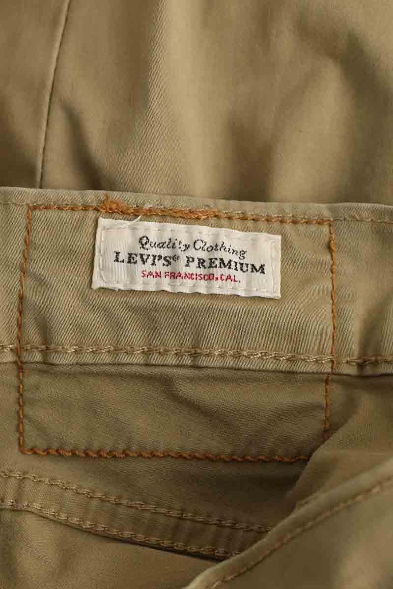 Pantalon droit LEVI'S - Seconde main Beige