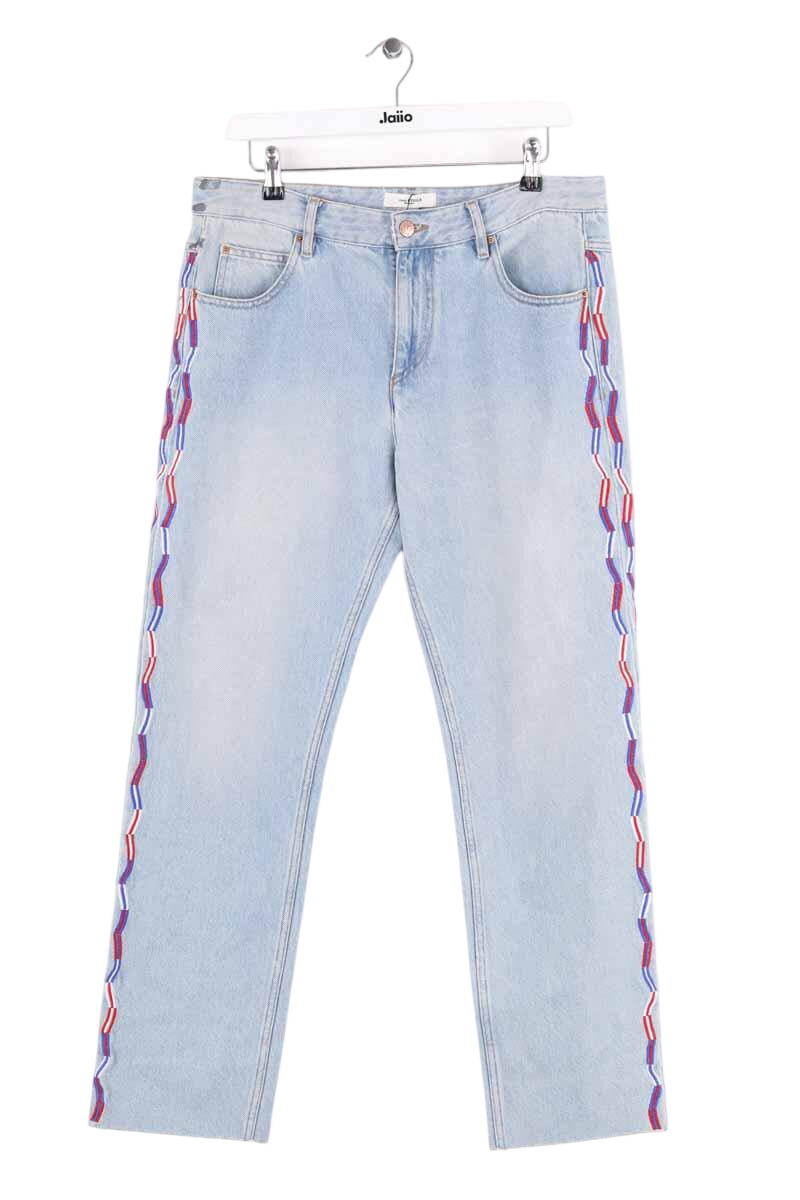 - Straight-leg jeans
- 5 pockets
- Straight cut
- Faded effect ISABEL MARANT - Seconde Main Blue