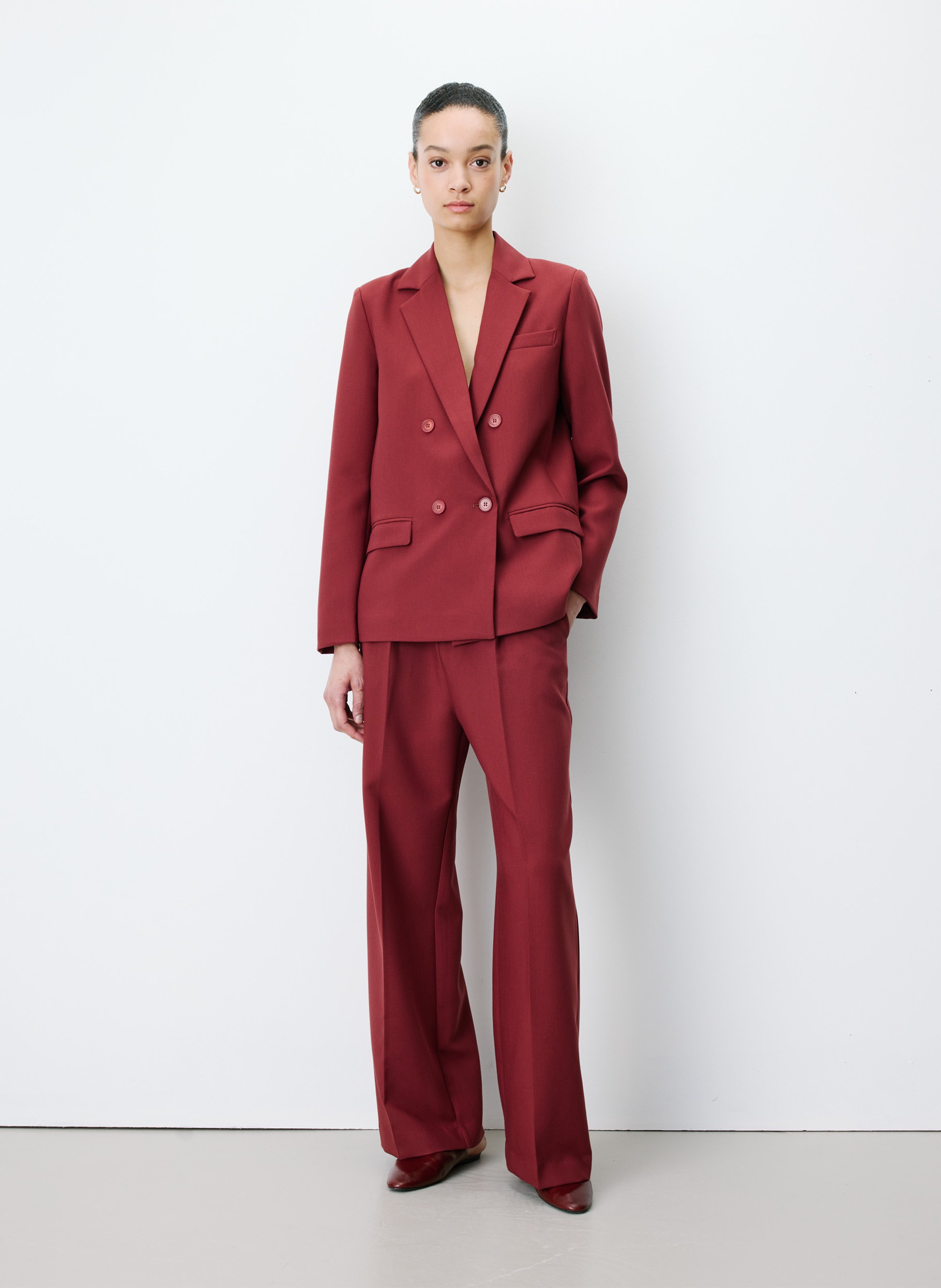Straight suit jacket GRACE ET MILA Orange