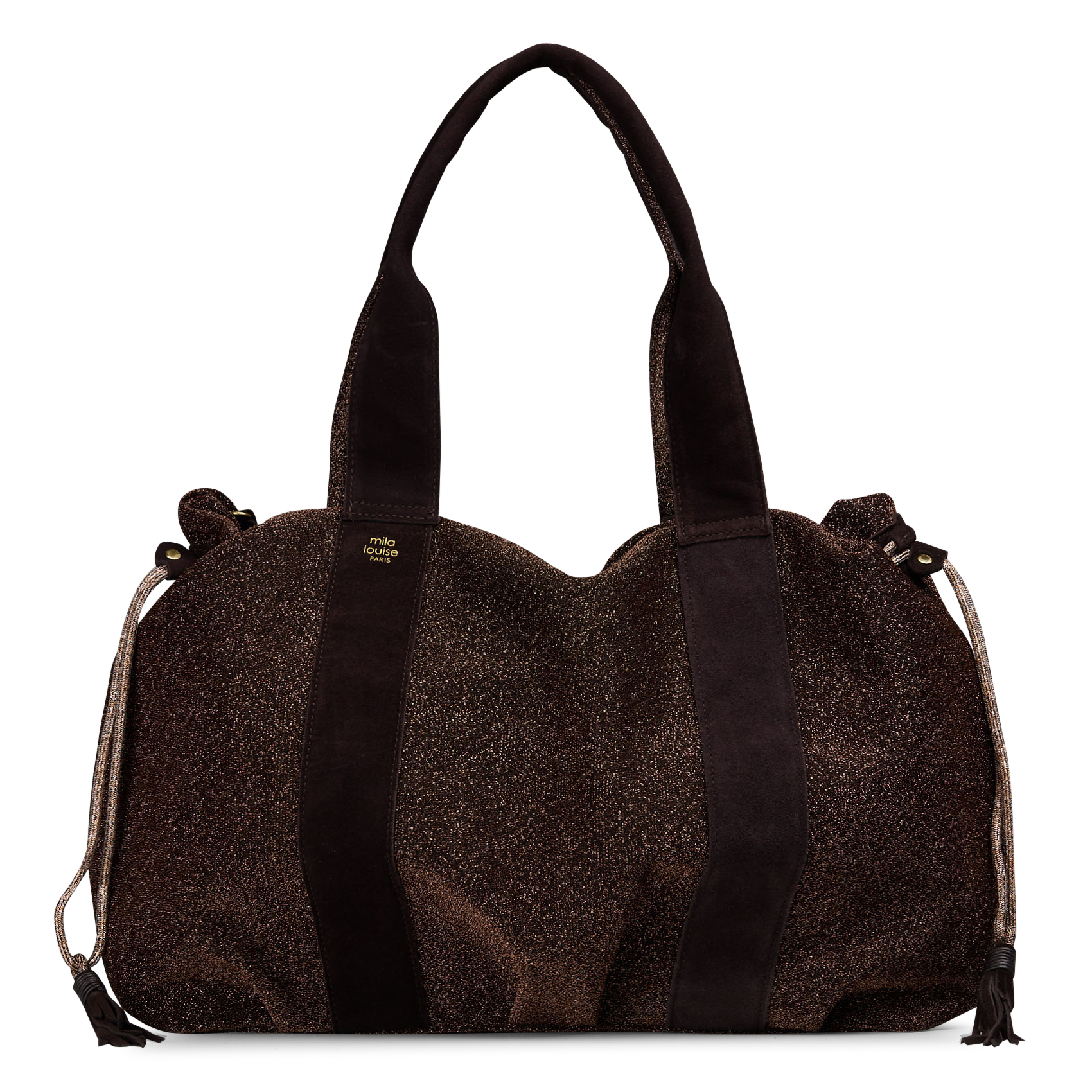 Billy L leather bag  MILA LOUISE Brown