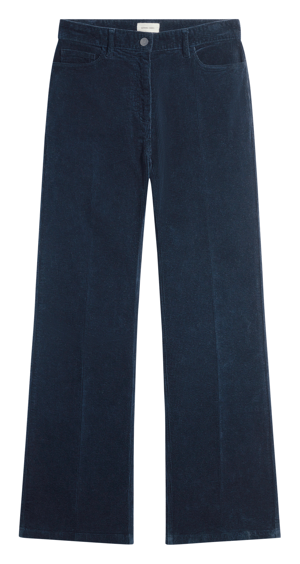 Weites Cord-Samt-Hose aus Baumwollmischung GERARD DAREL Blau