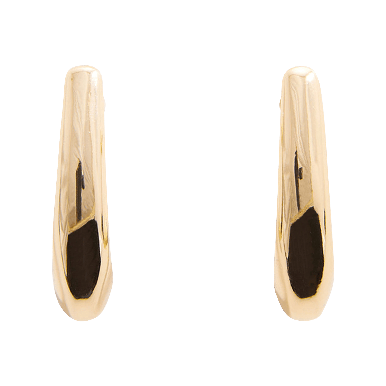 Ovalen creolen GoudkleurigMANGO