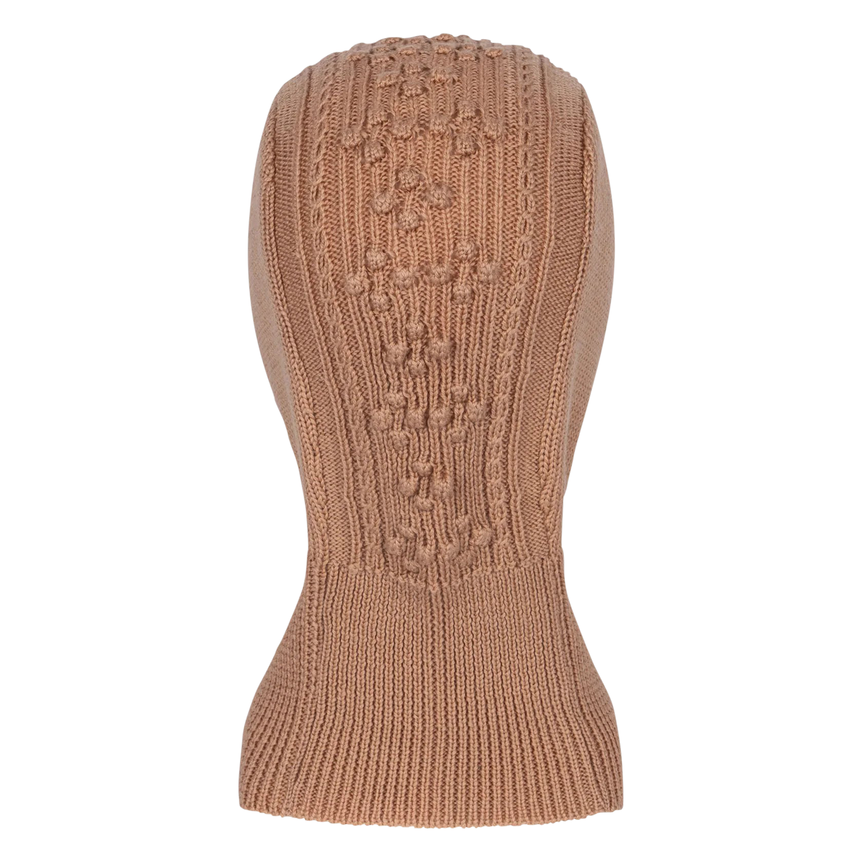 Kapuzenmütze aus Wolle KONGES SLOJD Braun