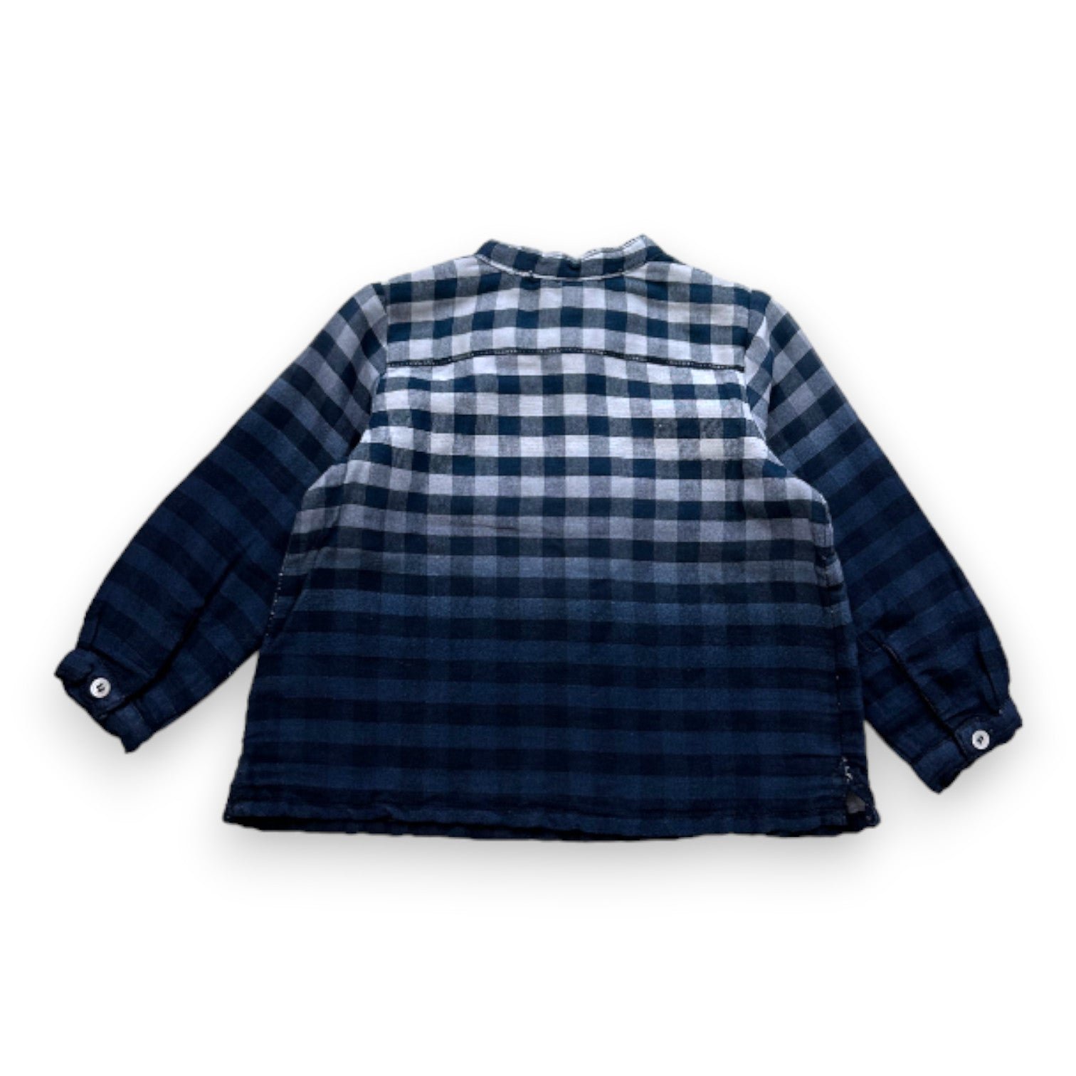 Blue baby shirt - 6 months BONPOINT - Seconde Main Blue