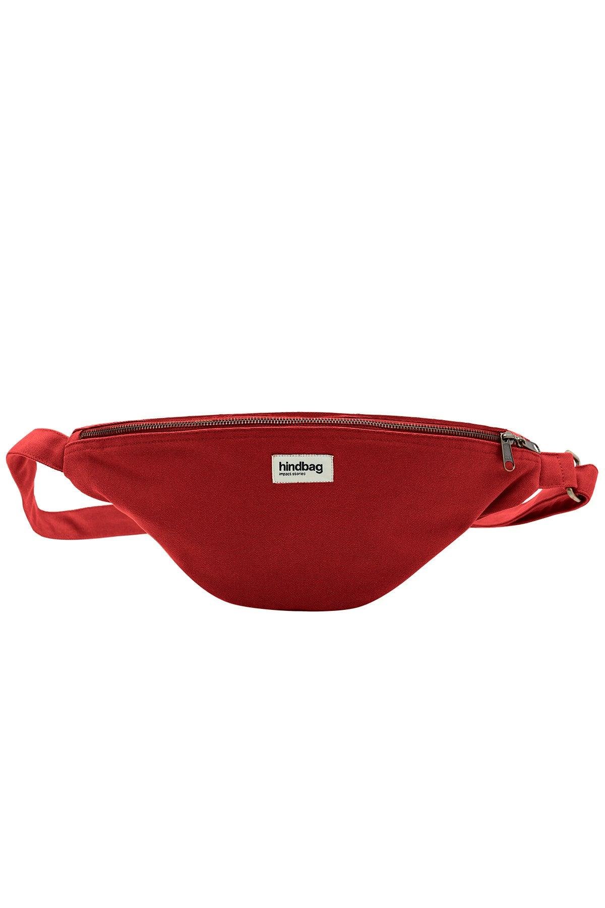 Cotton waist bag SASHA Terracotta