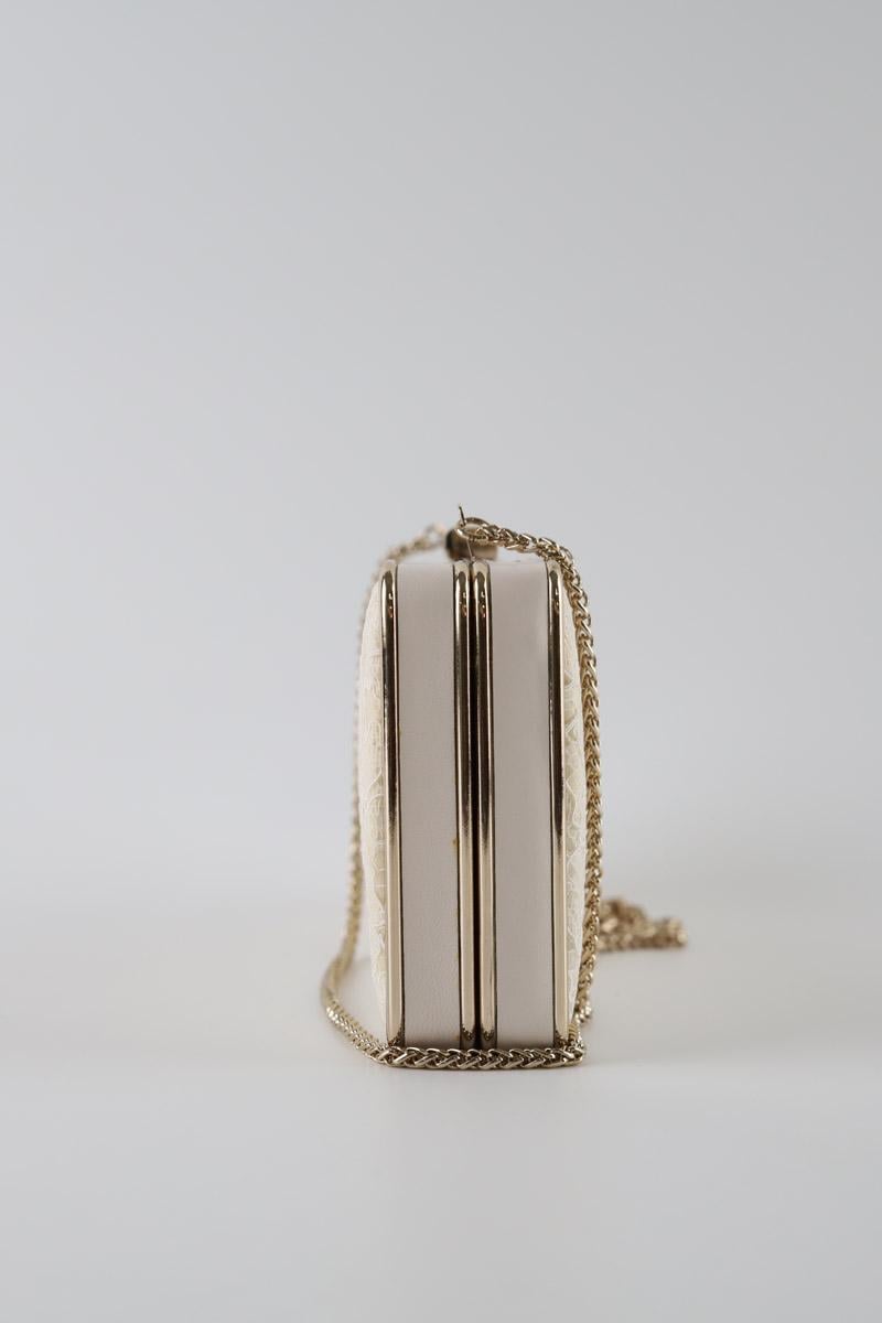 Leather messenger bag LK BENNETT - Seconde Main Beige