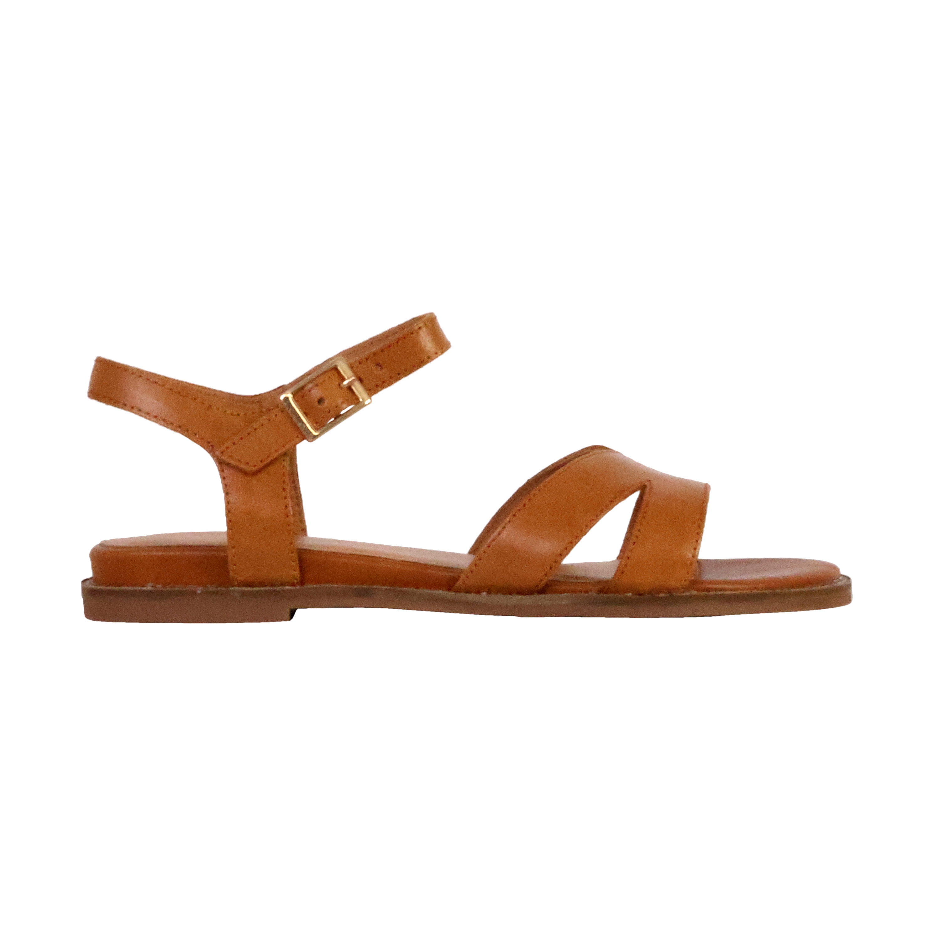 Bella leather sandals EMILIE KARSTON Brown