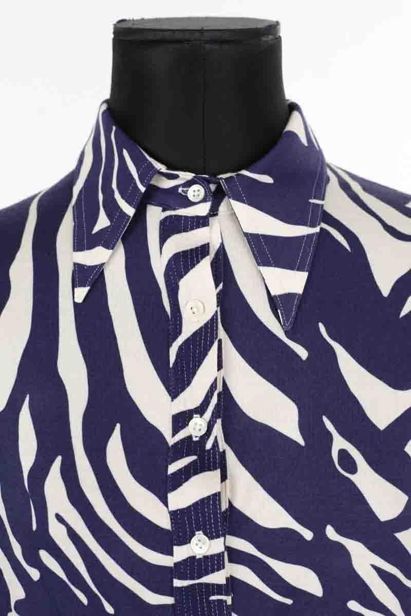 Blouse LA PRESTIC OUISTON- Seconde Main Blue