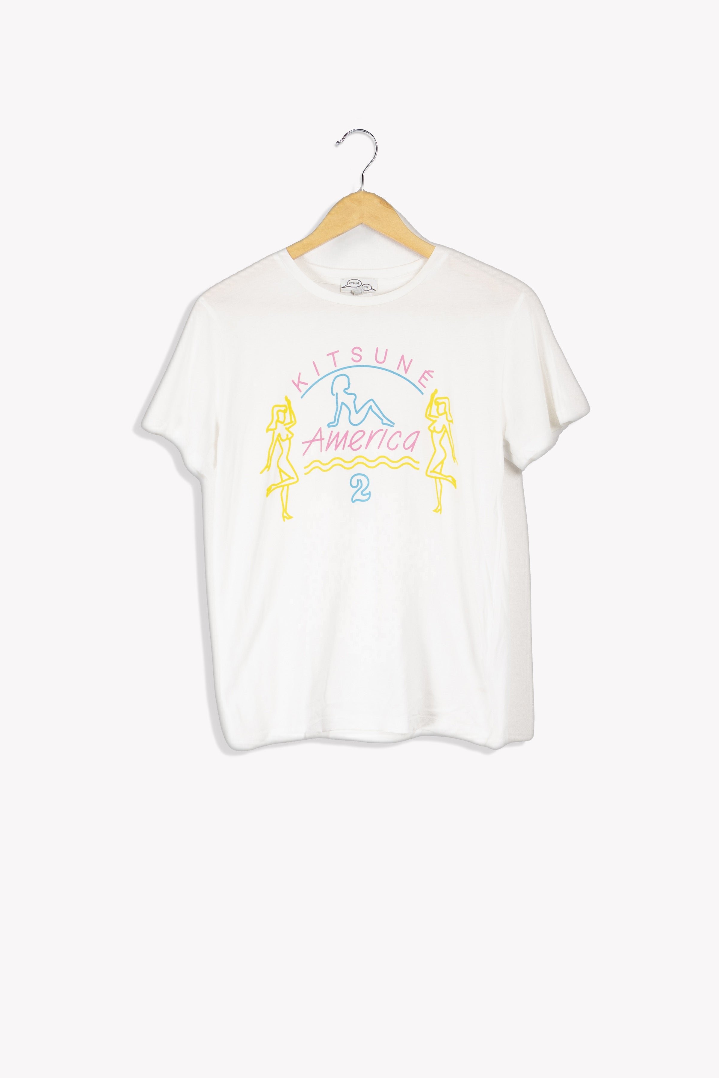 Top MAISON KITSUNÉ - Seconde main Blanc