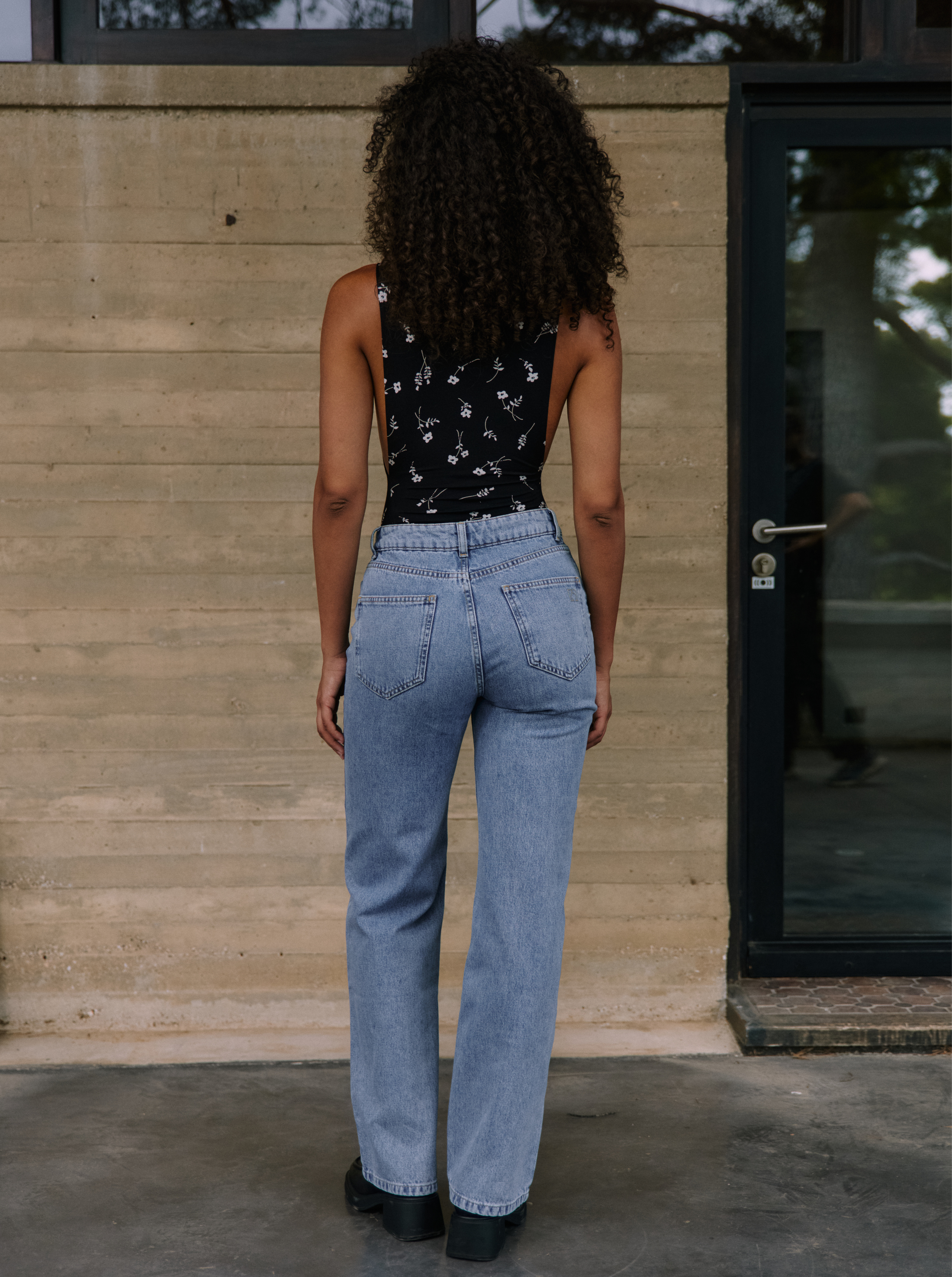 Jean wide leg light blue NOO Bleu