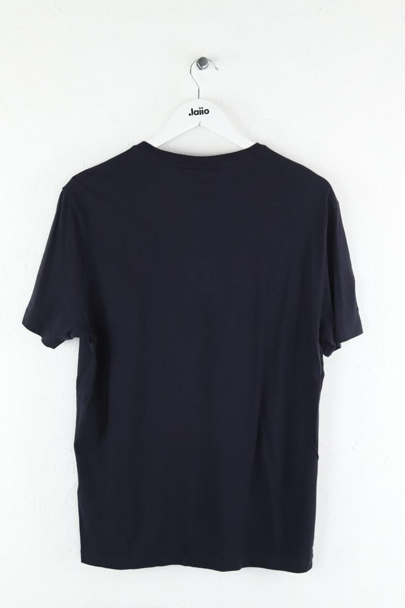 Cotton T-shirt ARMANI - SECONDE MAIN Blue