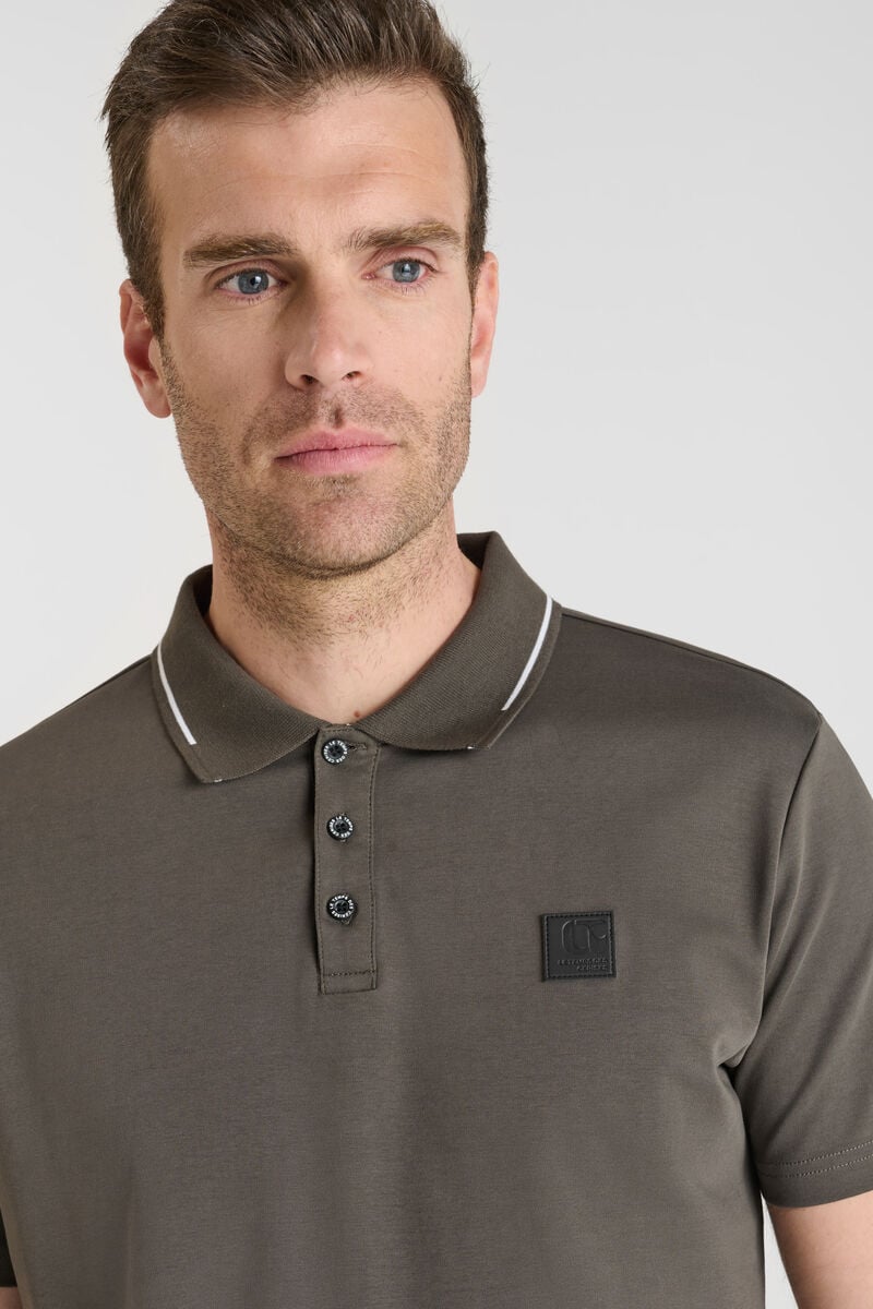 Polo shirt LE TEMPS DES CERISES Khaki