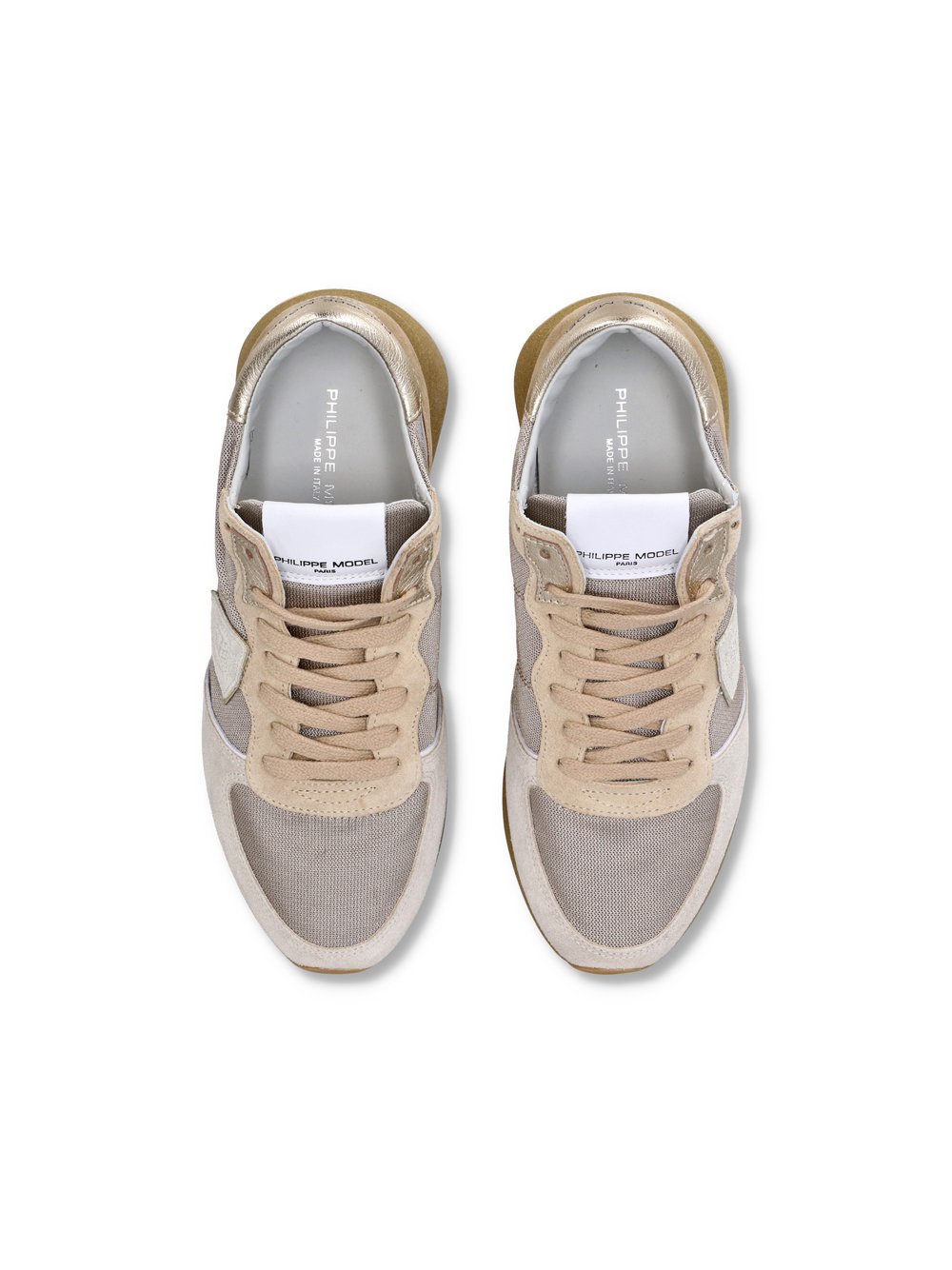 Baskets TRPX Running PHILIPPE MODEL Golden
