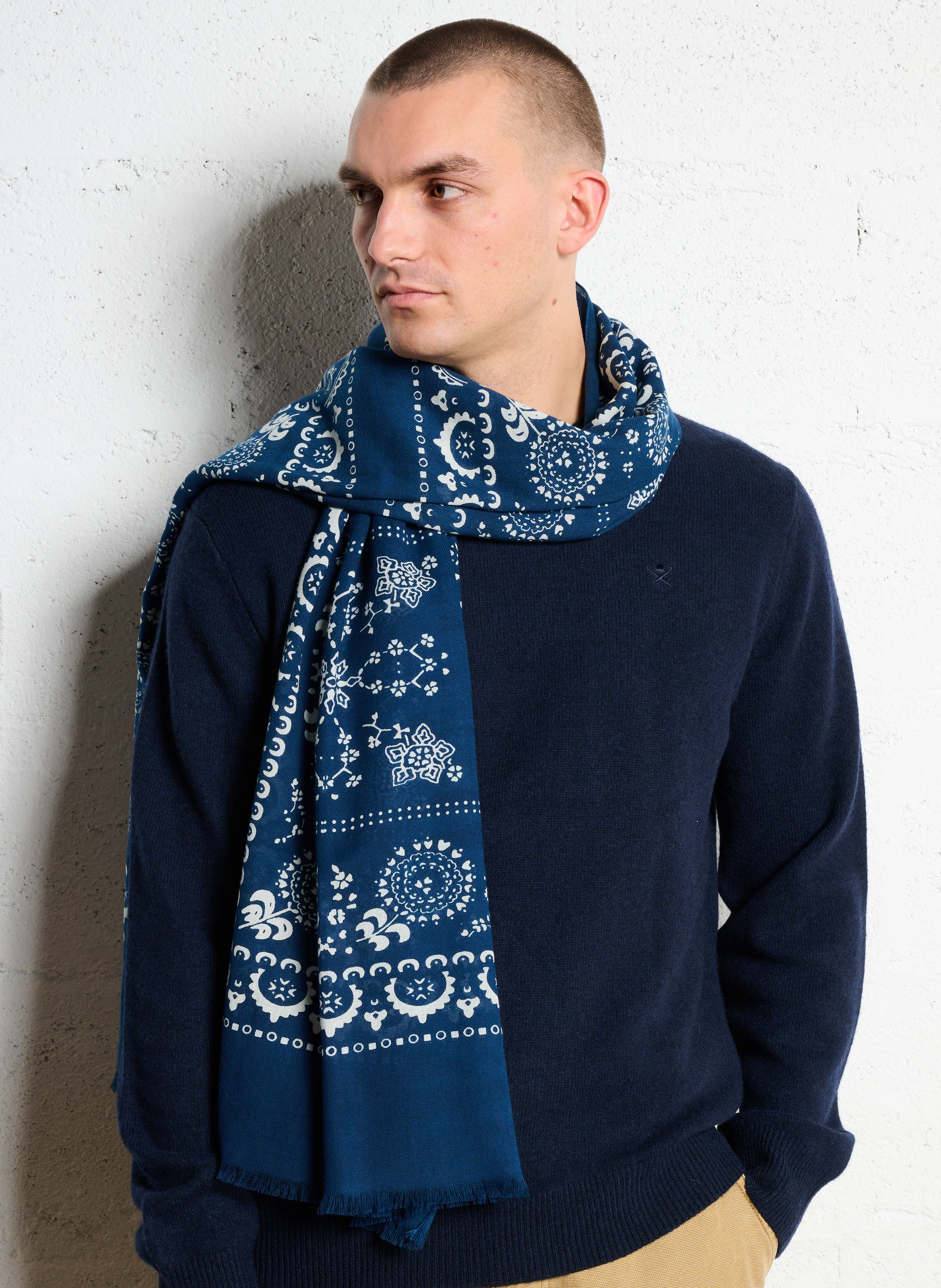 Tuch aus Baumwolle und Seide SAISON 1865