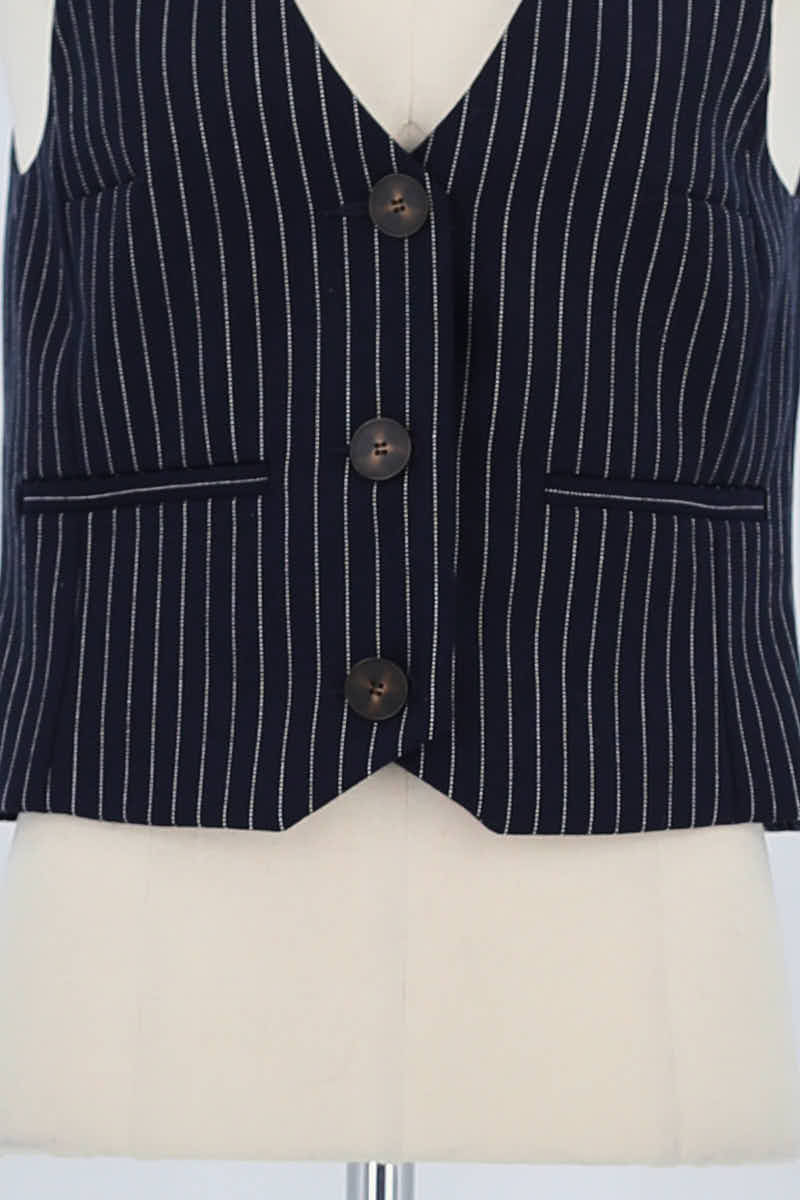 Azawood sleeveless top SEZANE - Seconde main Blue