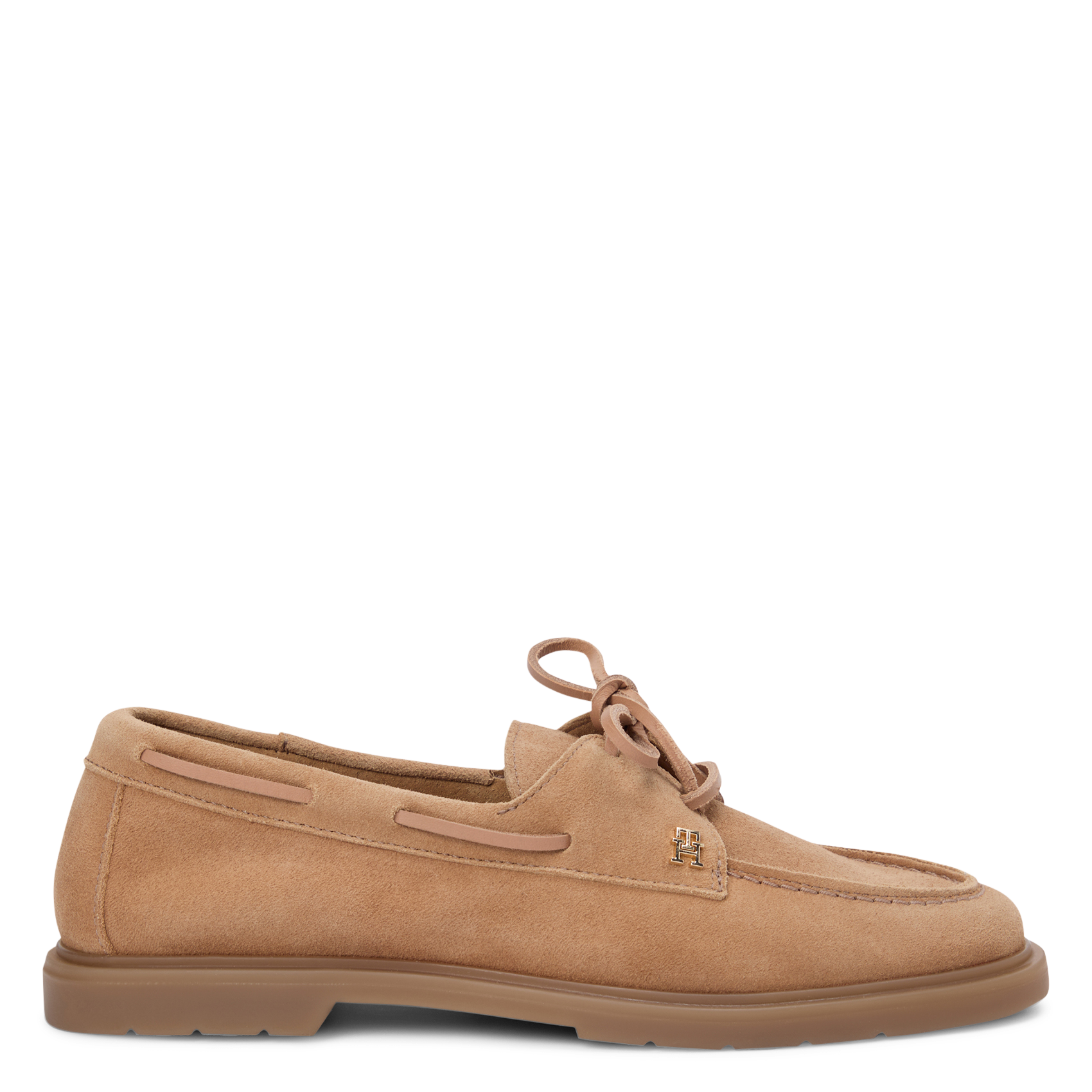 Ledermokassins TOMMY HILFIGER Khaki