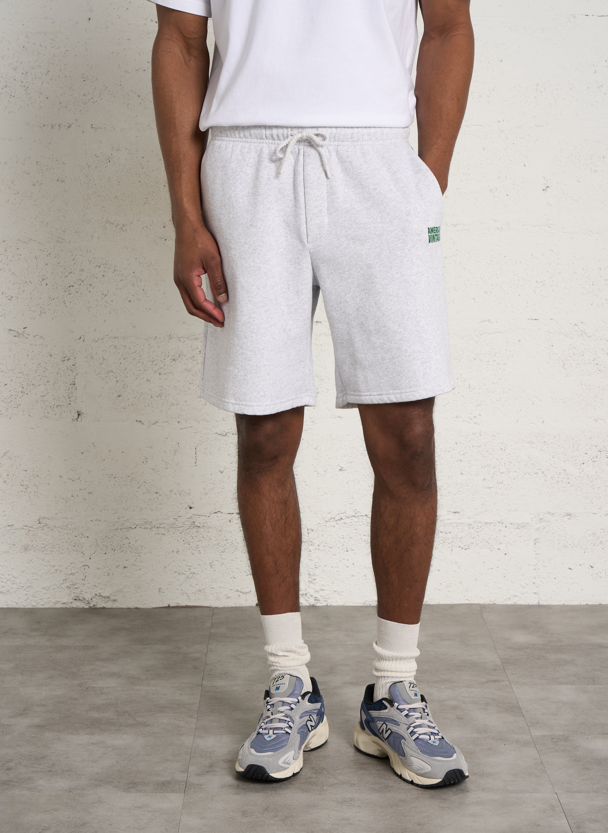Straight sweatshorts AMERICAN VINTAGE Grey
