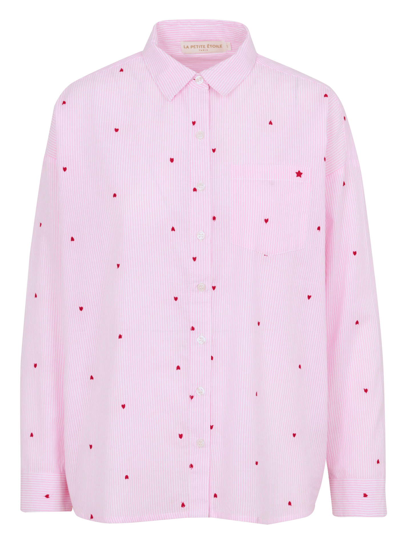 Chemise col classique en coton LA PETITE ETOILE