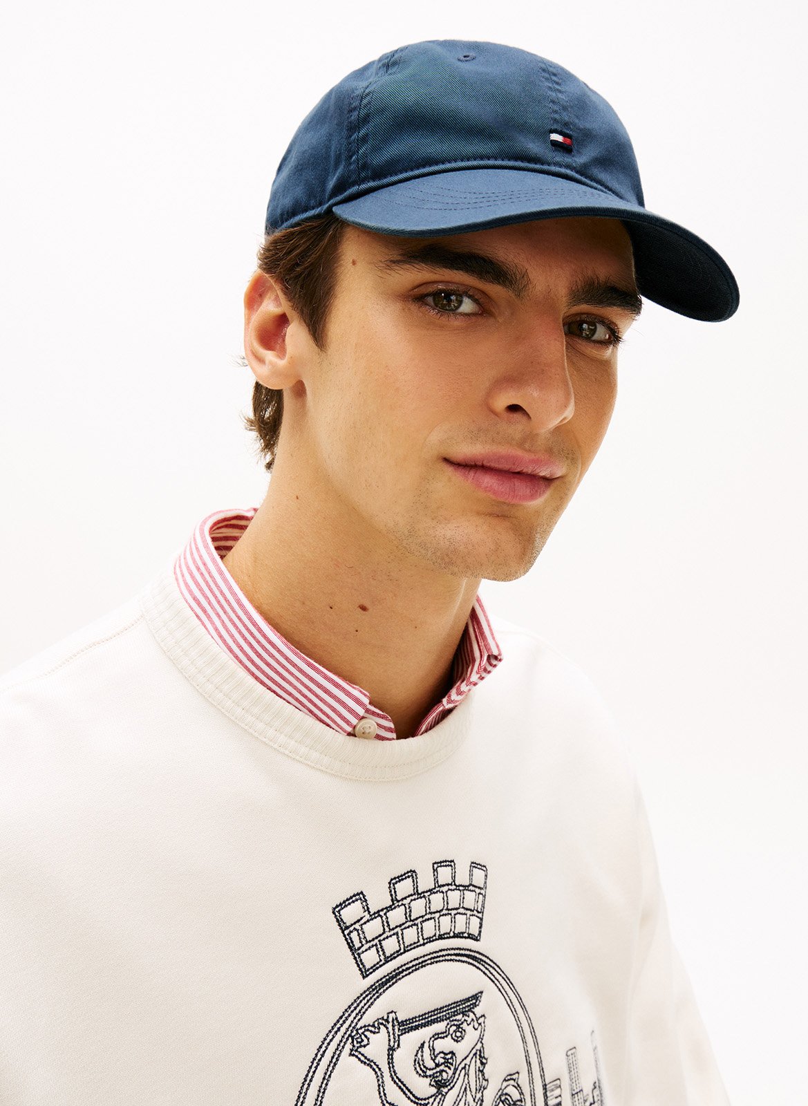 Casquette en coton bio TOMMY HILFIGER Bleu