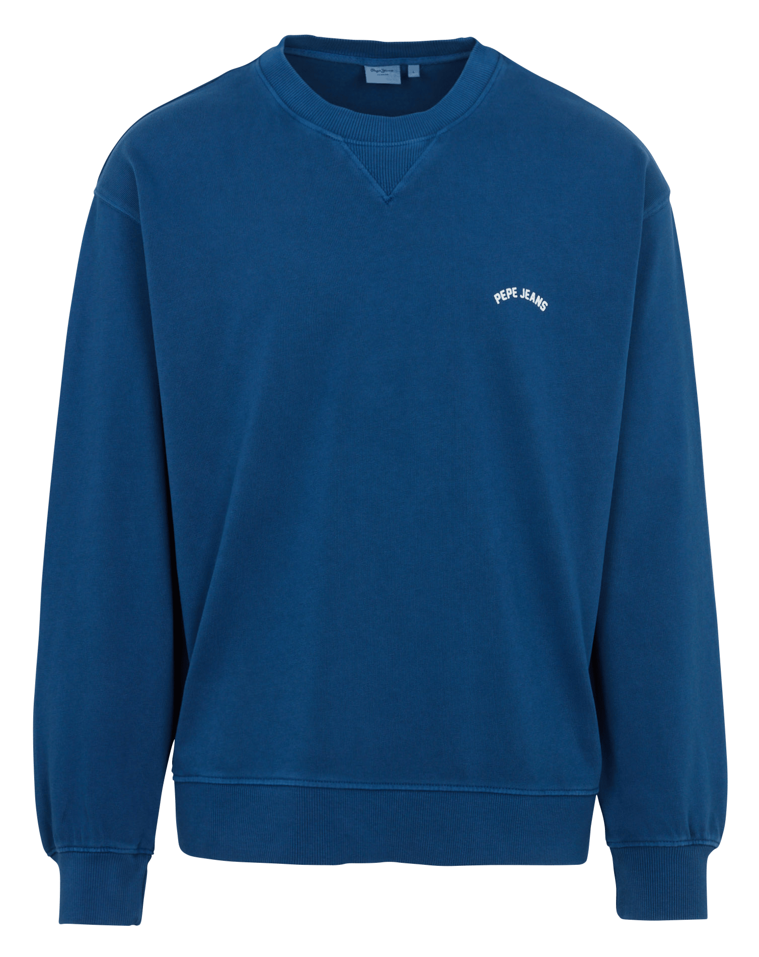 Sweat oversize en coton PEPE JEANS Bleu