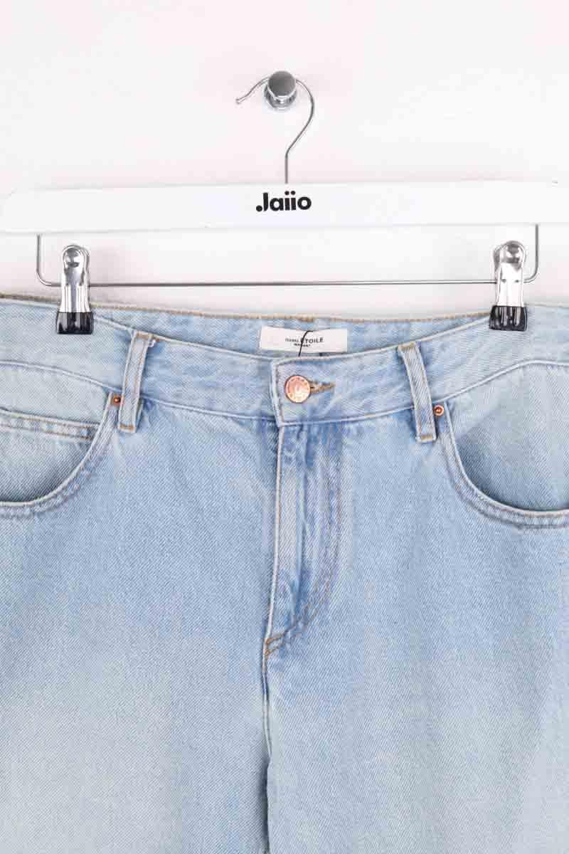 - Straight-leg jeans
- 5 pockets
- Straight cut
- Faded effect ISABEL MARANT - Seconde Main Blue