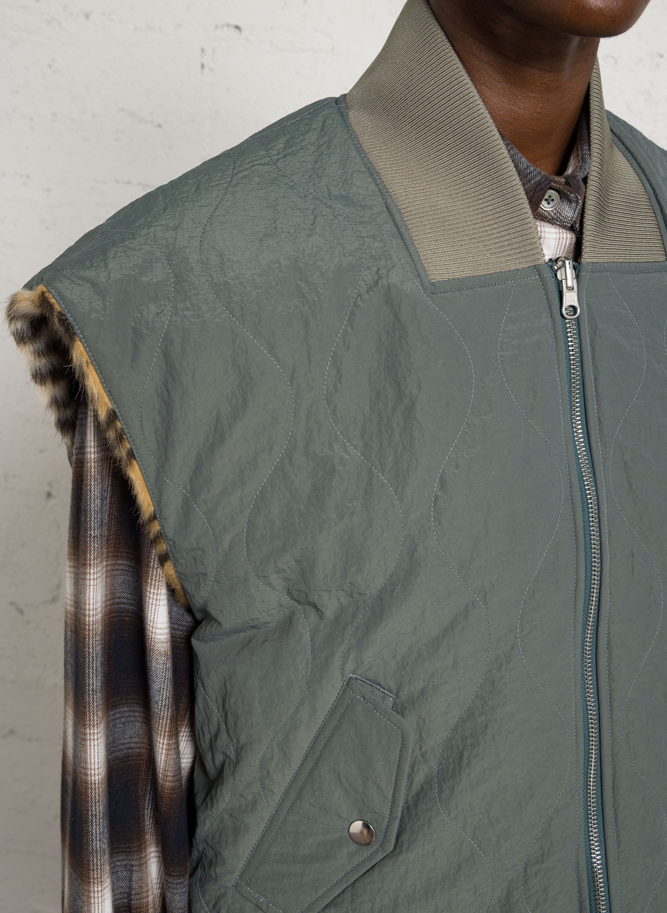 Jacke mit Stehkragen BELLEROSE Khaki