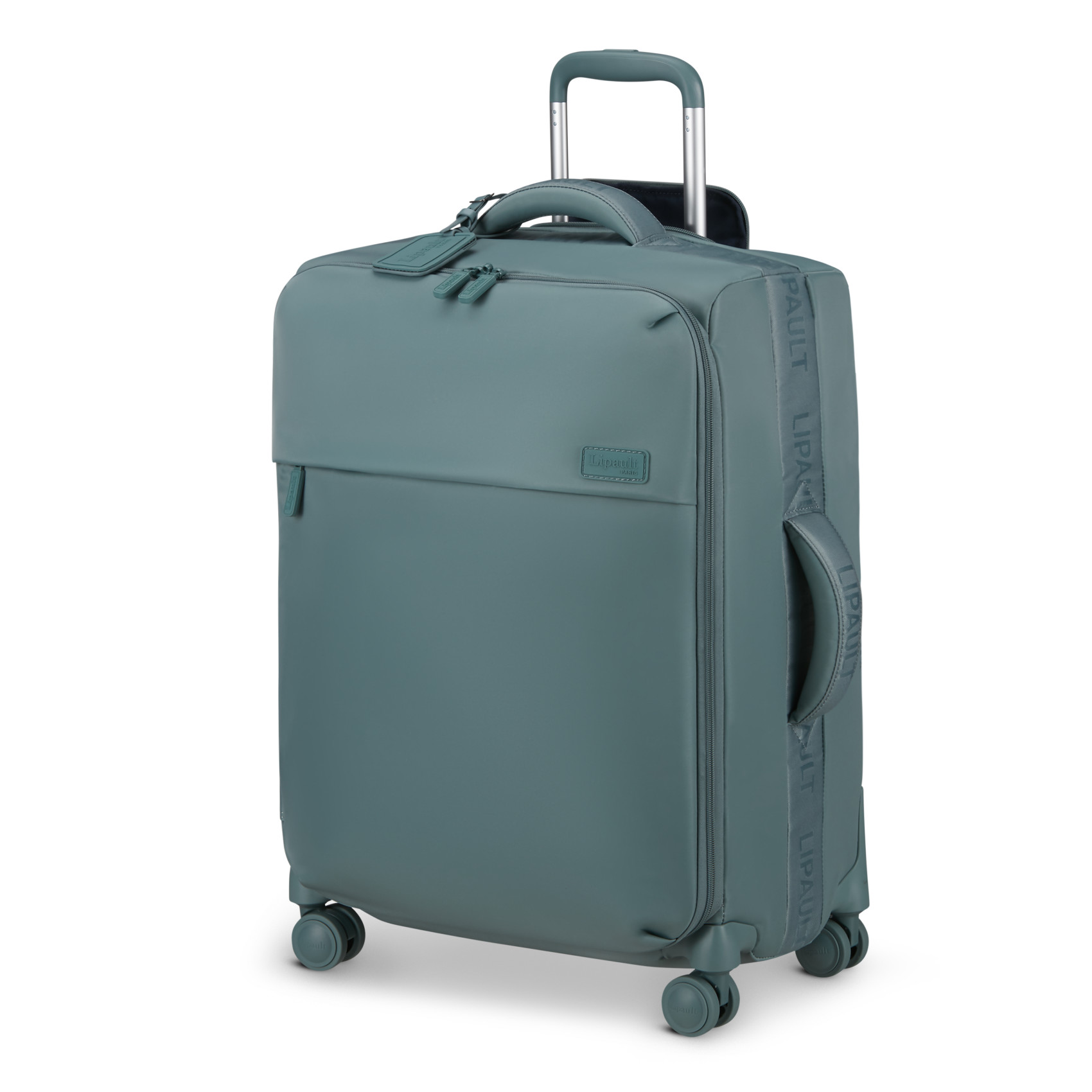 Feather suitcase 4 wheels size M LIPAULT Blue