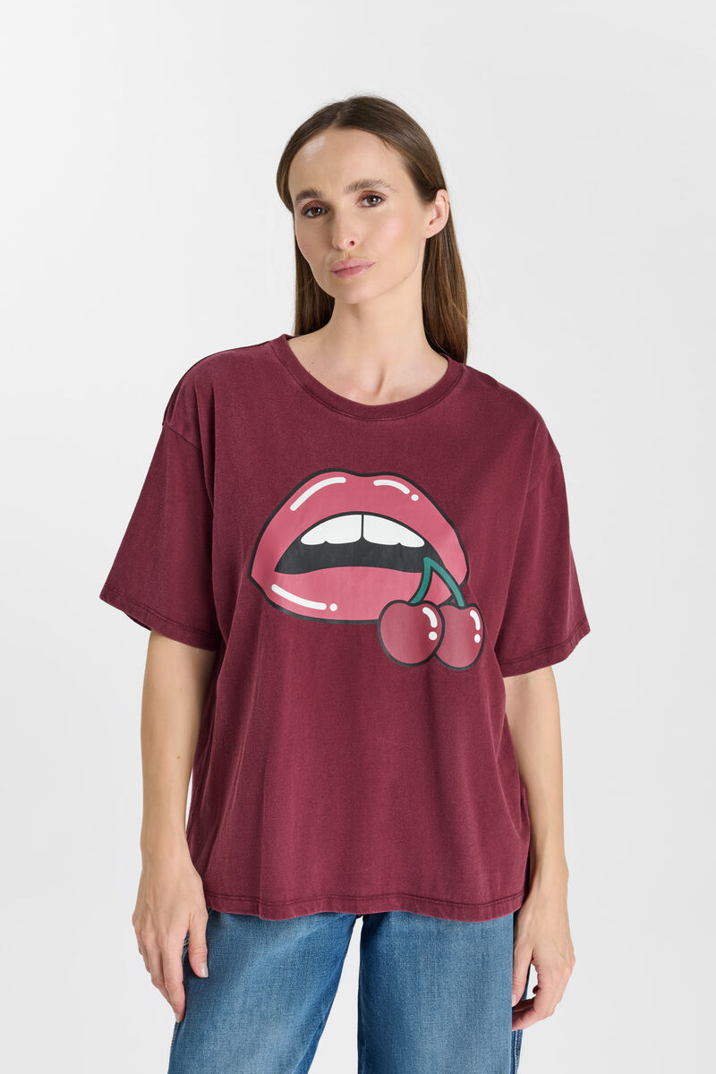 KALYA T-shirt LE TEMPS DES CERISES Red