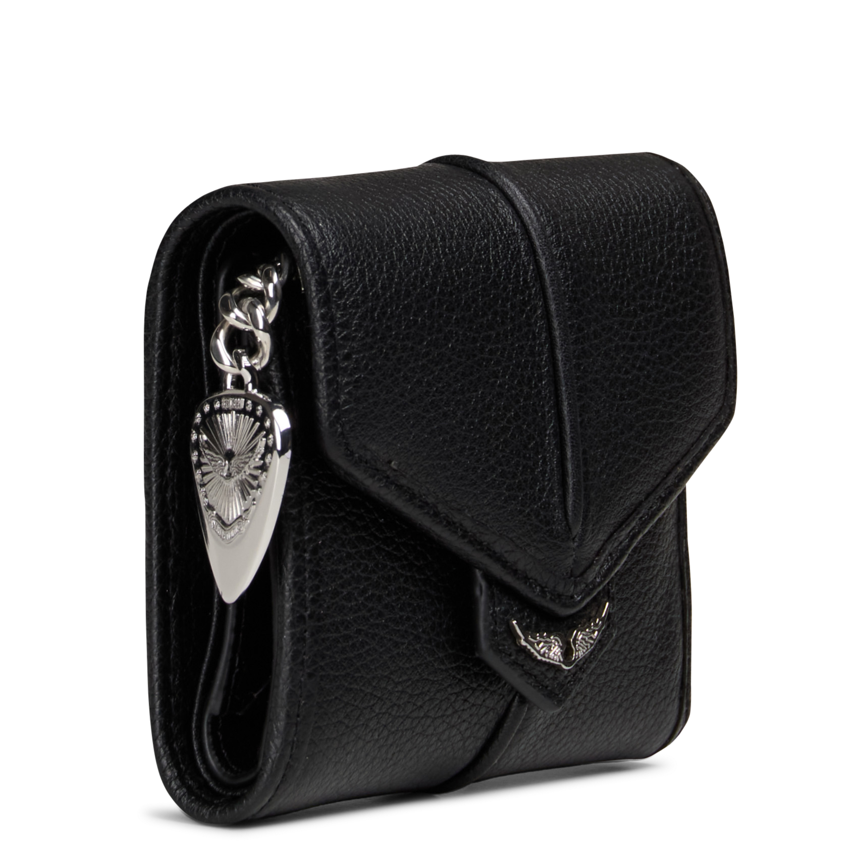 Portefeuille en cuir  ZADIG&VOLTAIRE Noir