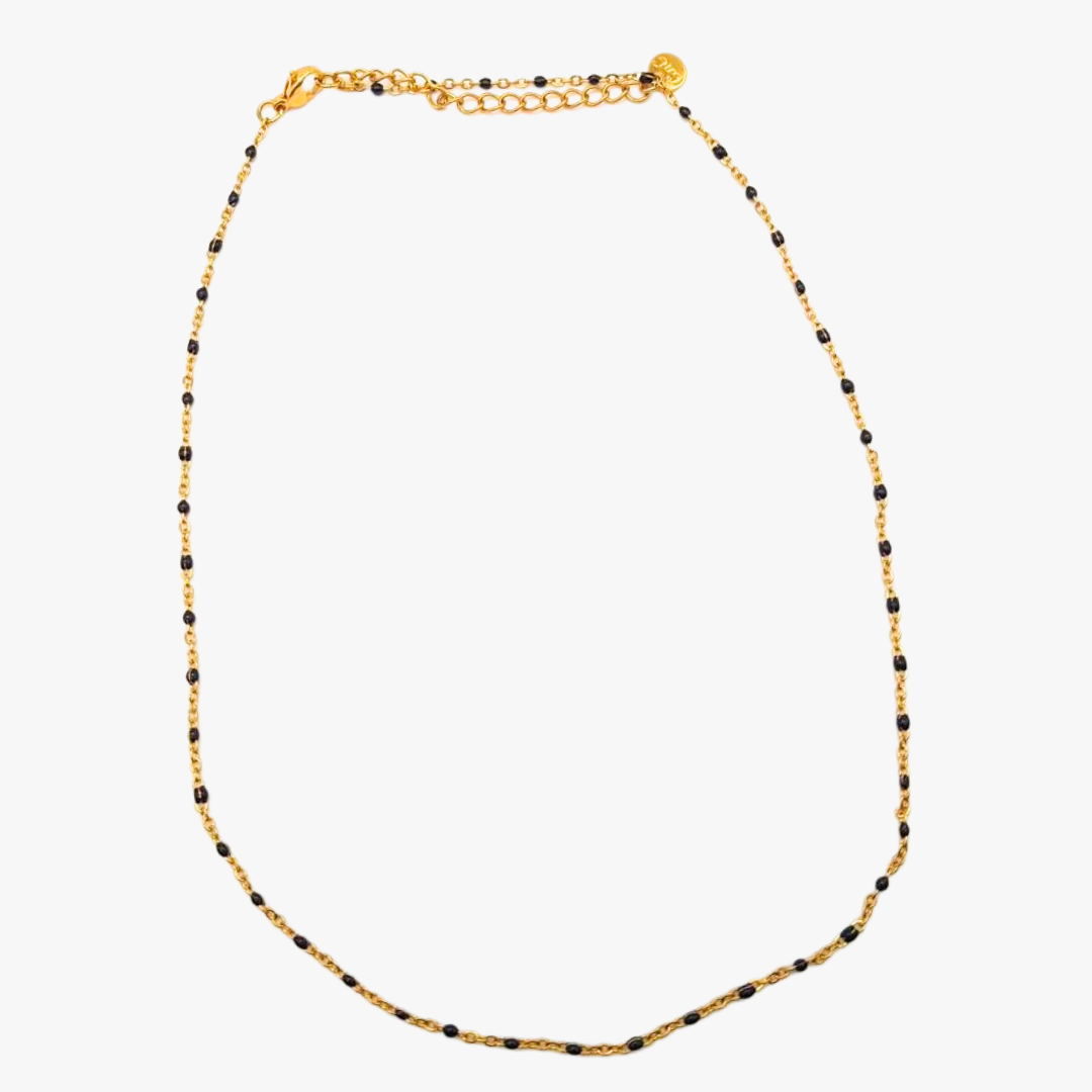 Chain necklace GINANDGER Black