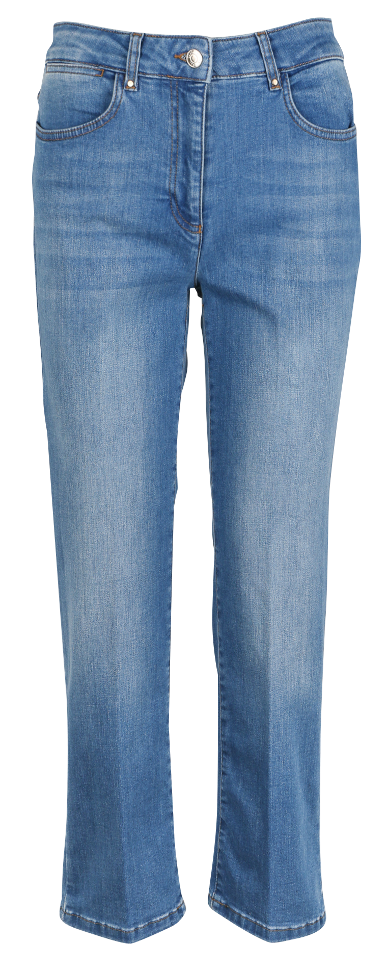 Straight Cut Jeans aus Baumwoll-Mix CAROLL Blau