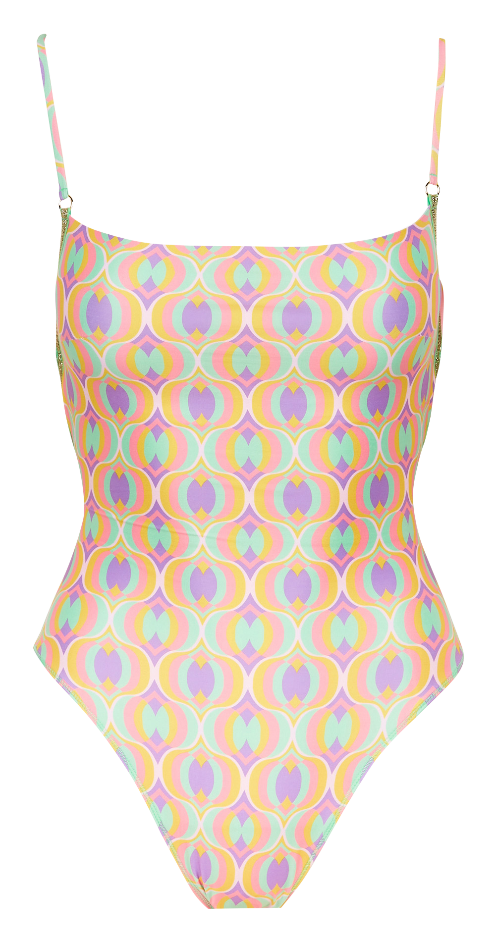 Printed one-piece swimsuit LA NOUVELLE Multicolored