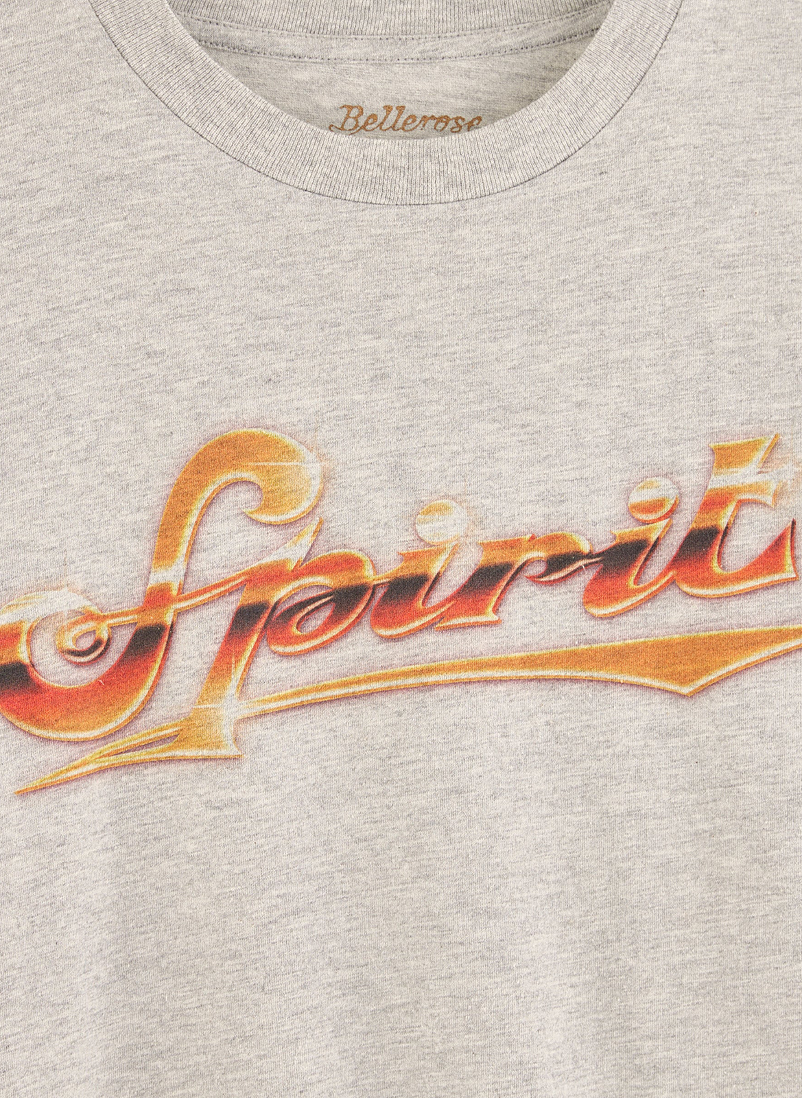 Cotton printed T-shirt BELLEROSE Grey