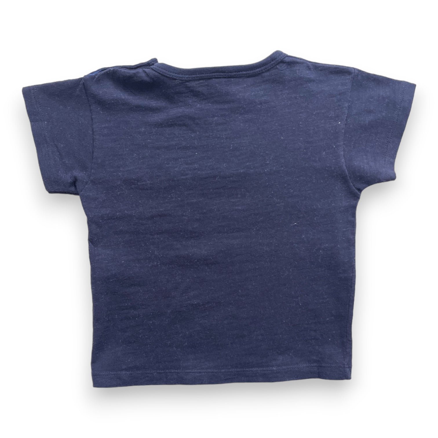 Blue baby t-shirt - 24 months PETIT BATEAU - Seconde Main Blue