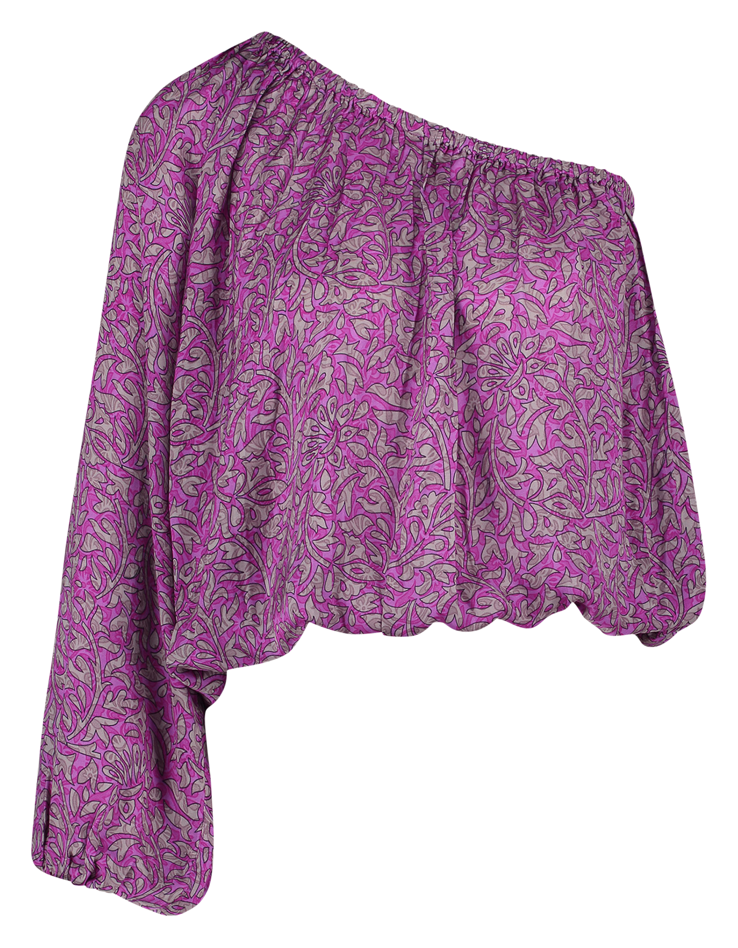 Straight printed blouse BY BAR Purple